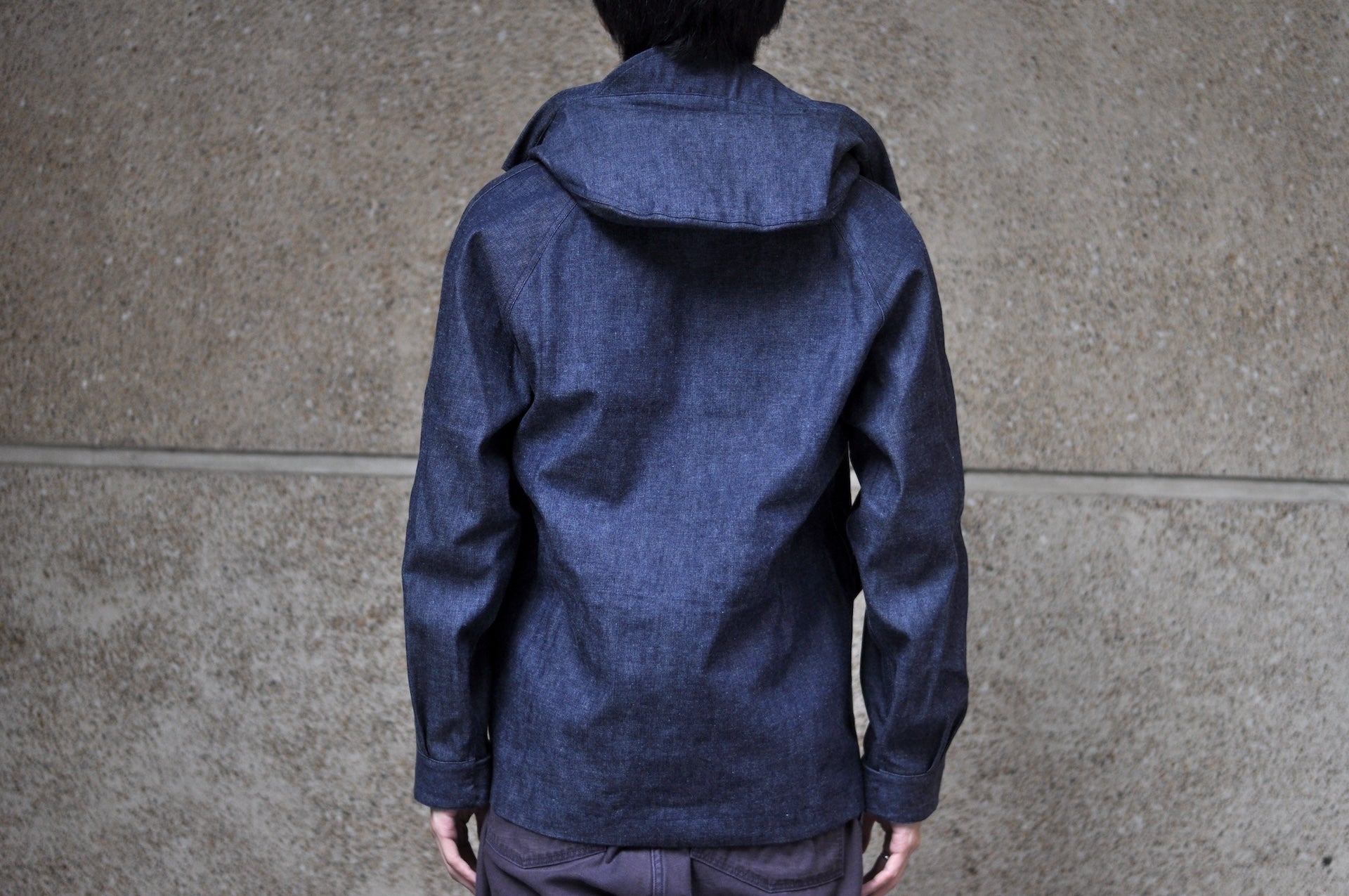 Samurai Indigo Dyed Denim "All-Seasons" Mountain Parka