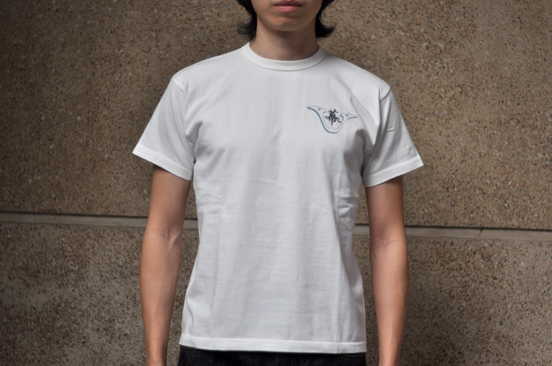 Samurai X CORLECTION 8.5oz "Last Samurai" Loopwheeled Tee (Daylight White)
