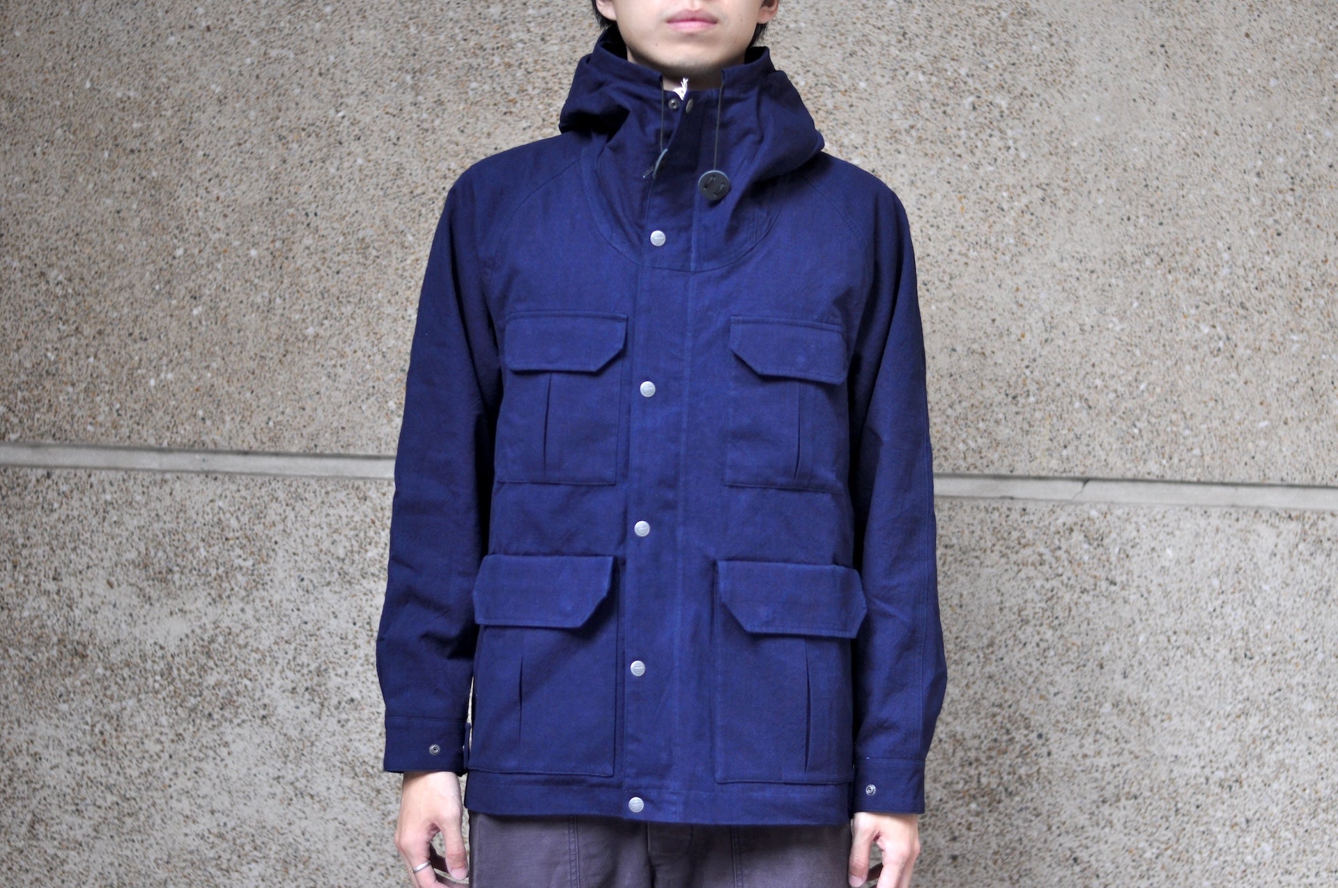 Samurai Natural Indigo Dyed Ripstop "All-Seasons" Mountain Parka