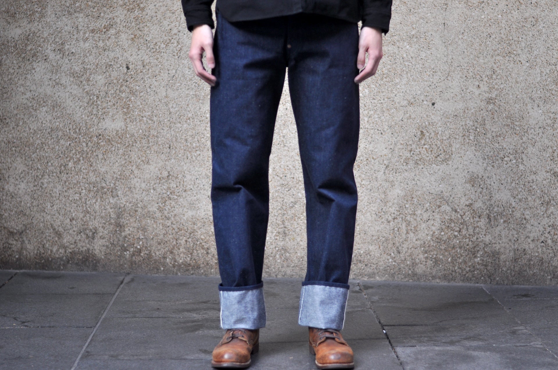 Warehouse 13.5oz Indigo Dyed "No.3 Series" Selvage Denim Overalls (Classic Straight fit)