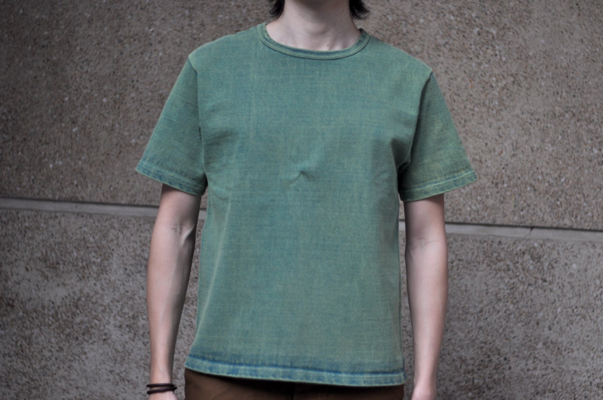 Samurai 15.7oz “Ultra-Heavyweight” Plain Tee (Green Tea)