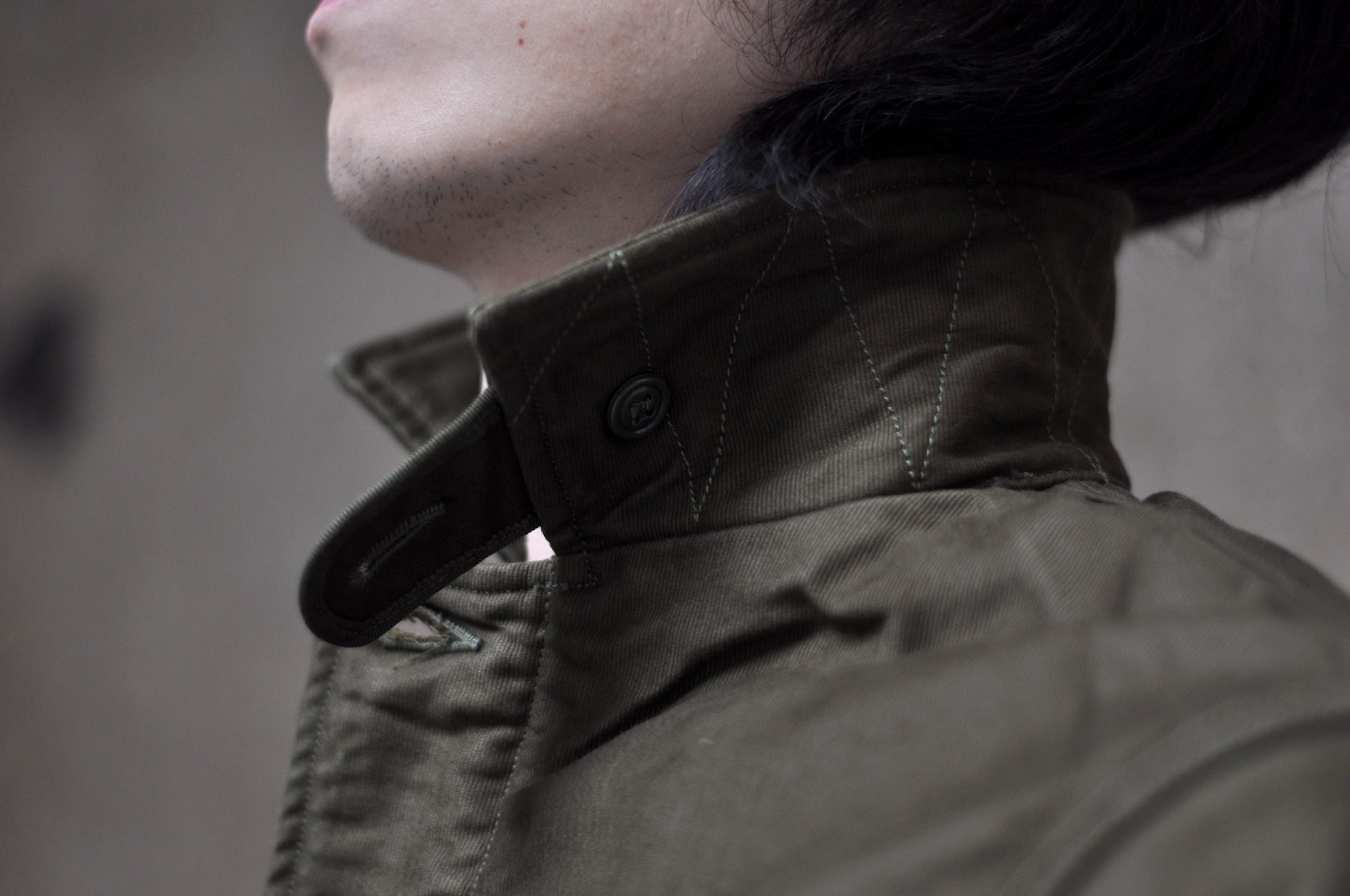 Freewheelers "Deck Worker" Jacket (Dark Khaki Green)