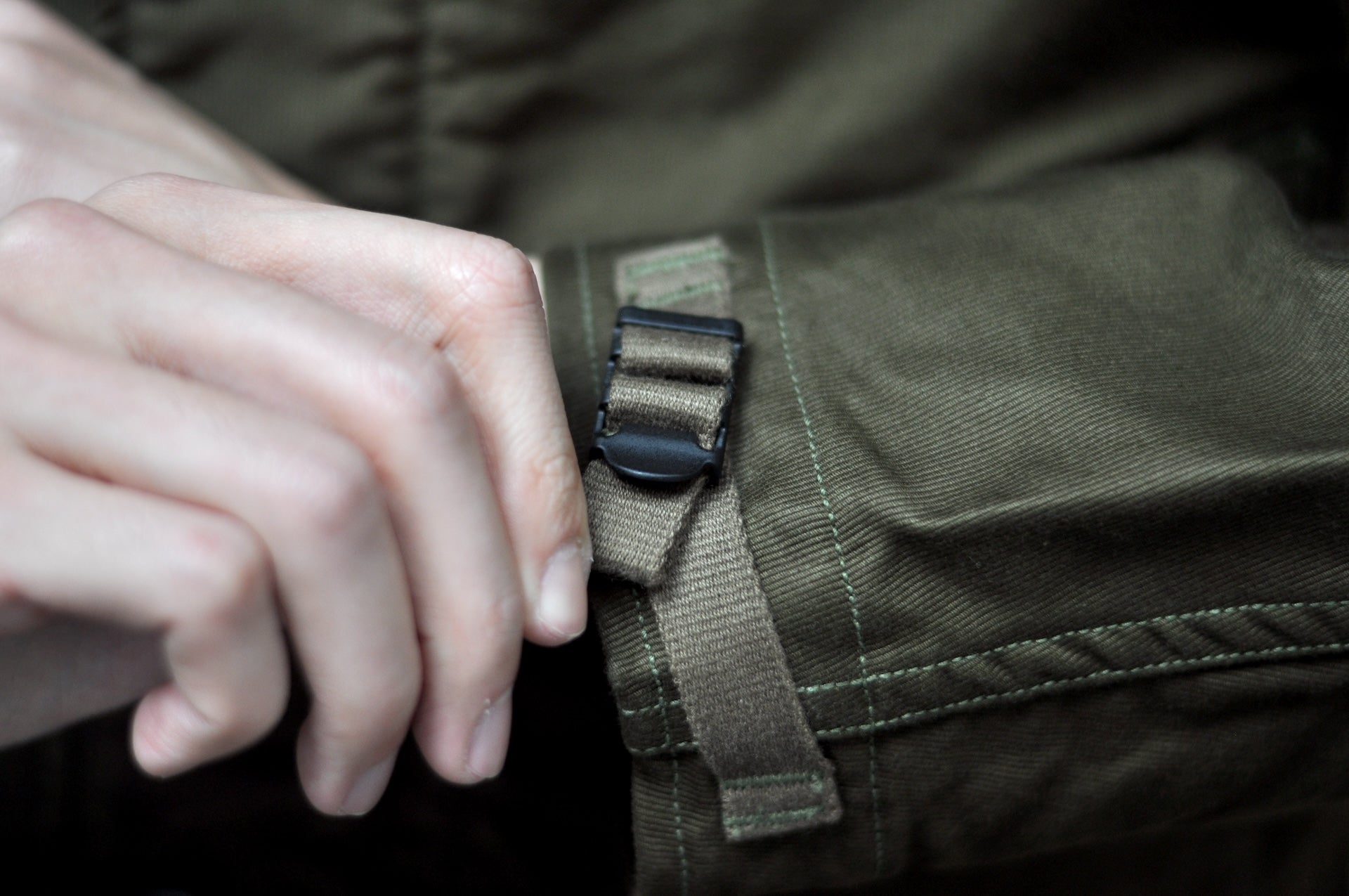 Freewheelers "Deck Worker" Jacket (Dark Khaki Green)