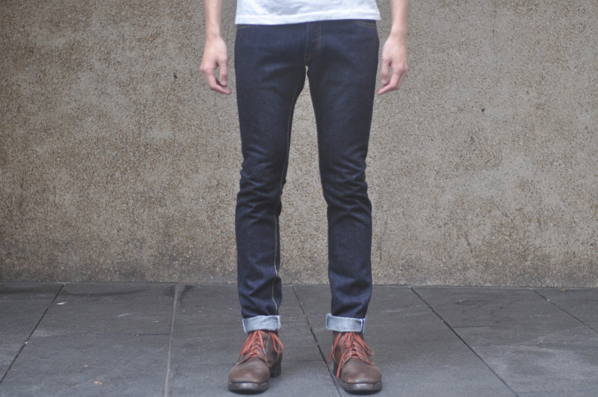 Pure Blue Japan 14oz "Signature Slubby" XX-013 Denim (Slim Tapered fit)
