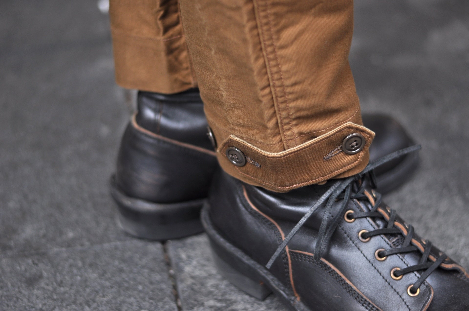 Freewheelers Heavyweight Jungle Cloth "S-8 Aviators' Trousers" (Sepia Brown)
