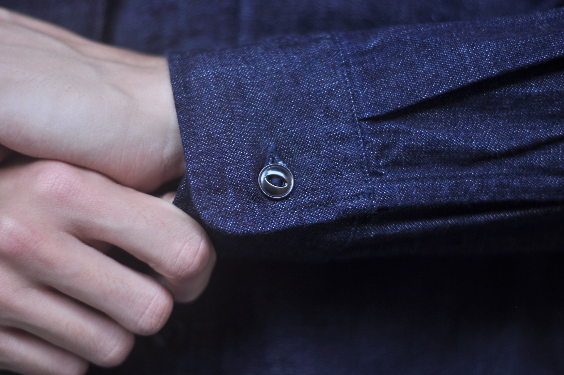 MOMOTARO JEANS 8oz Indigo Dyed Selvage Denim Workshirt ('26 Version)