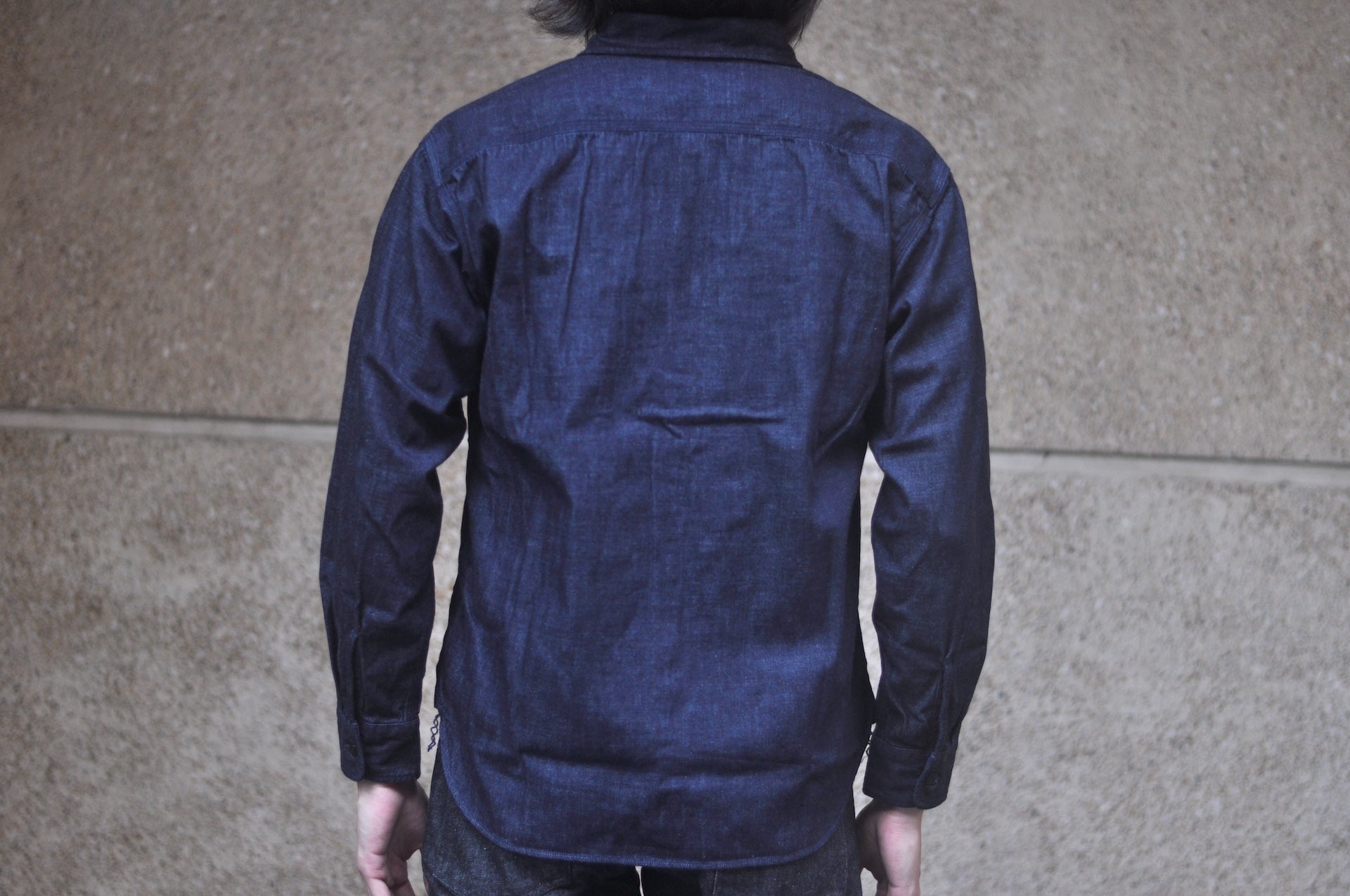 MOMOTARO JEANS 8oz Indigo Dyed Selvage Denim Workshirt ('26 Version)