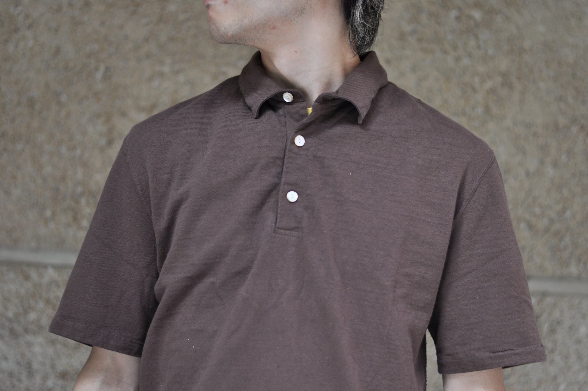 Samurai 12oz "Nippon Cotton" Heavyweight Polo Shirt (Dark Kuri)