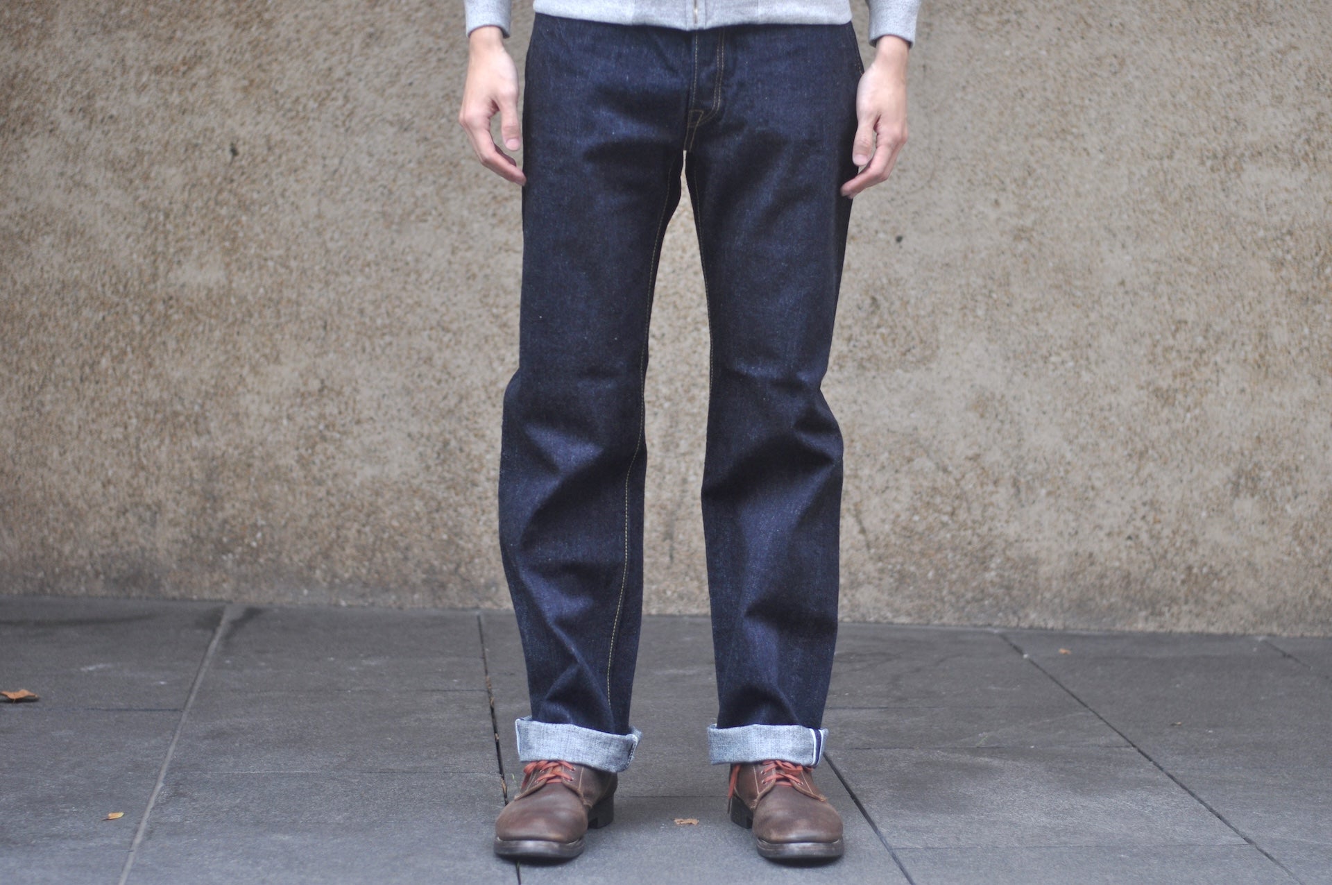 Pure Blue Japan 14oz "Signature Slubby" XX-002 Denim (Piped Straight fit)