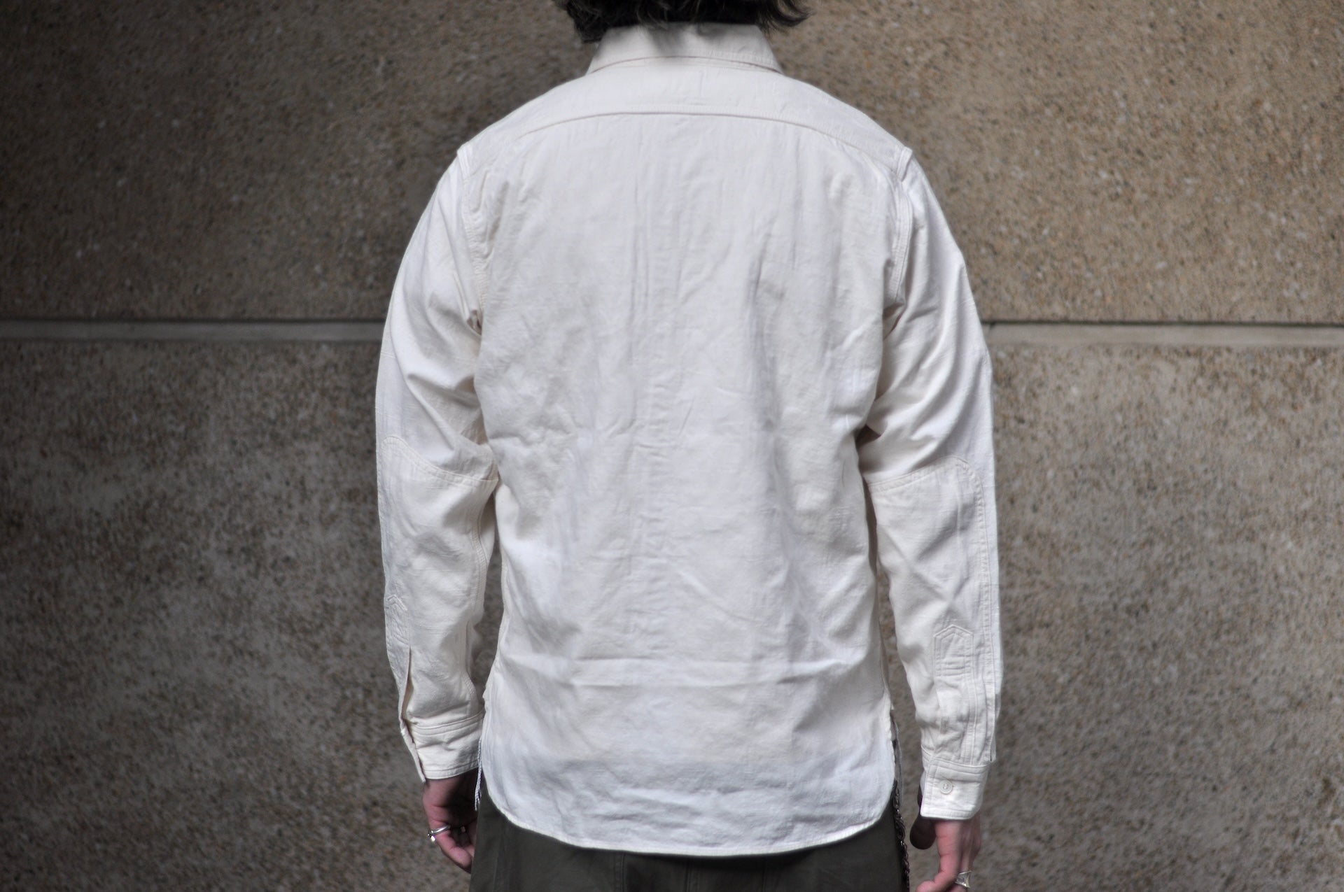 Samurai 10oz Tropical Weather Dobby Military Shirt (Natural)