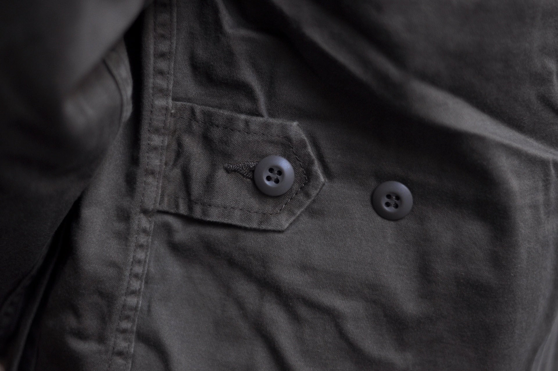 Japan Blue ‘All-Season’ Back Satin Fatigue Jacket (Khaki)