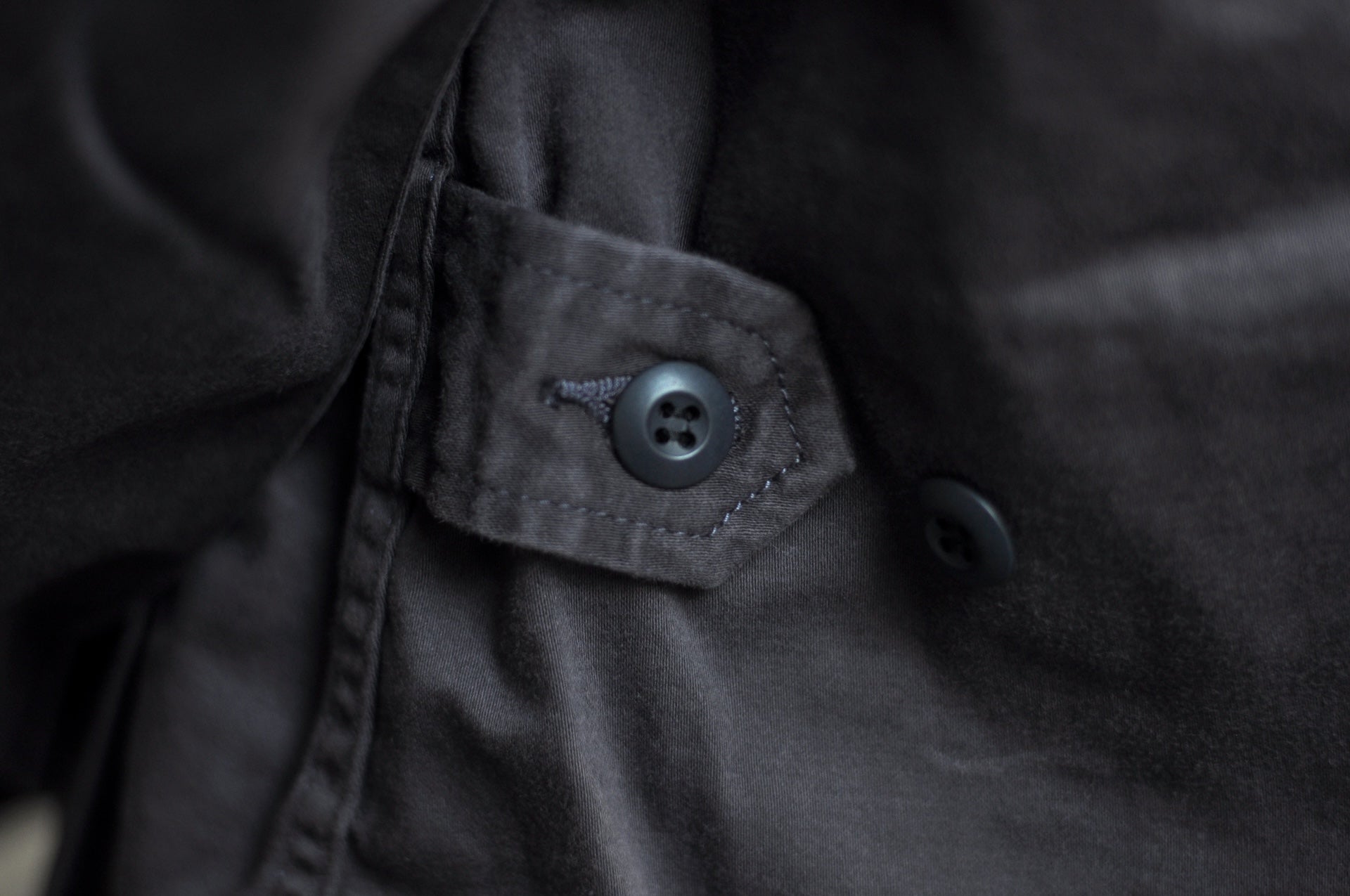 Japan Blue ‘All-Season’ Back Satin Fatigue Jacket (Navy)