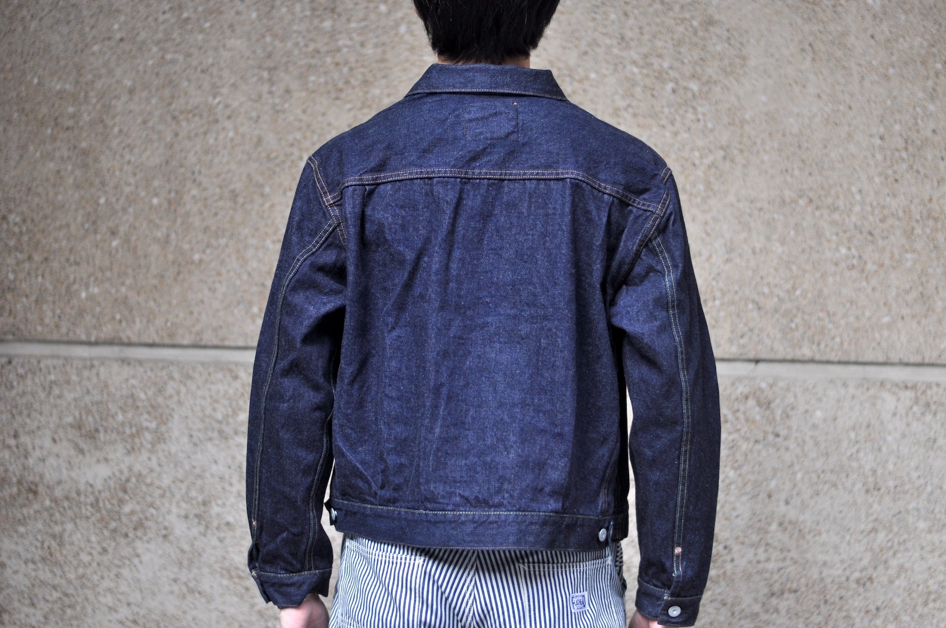 BONCOURA 15oz Indigo Dyed "Ike-Momen" Type 2 Denim Jacket