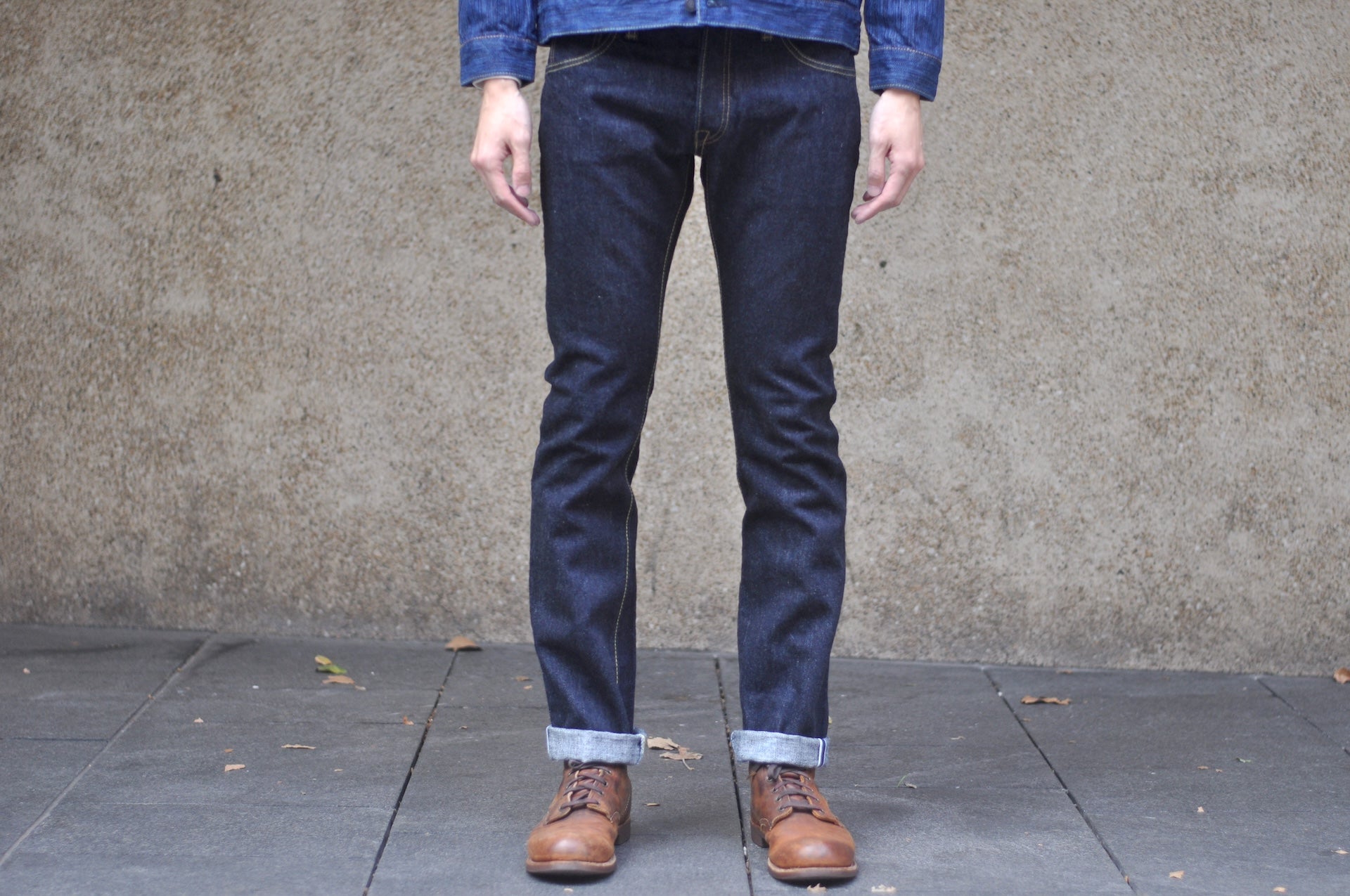 Pure Blue Japan 14oz "Signature Slubby" XX-005 Denim (Slim Straight fit)