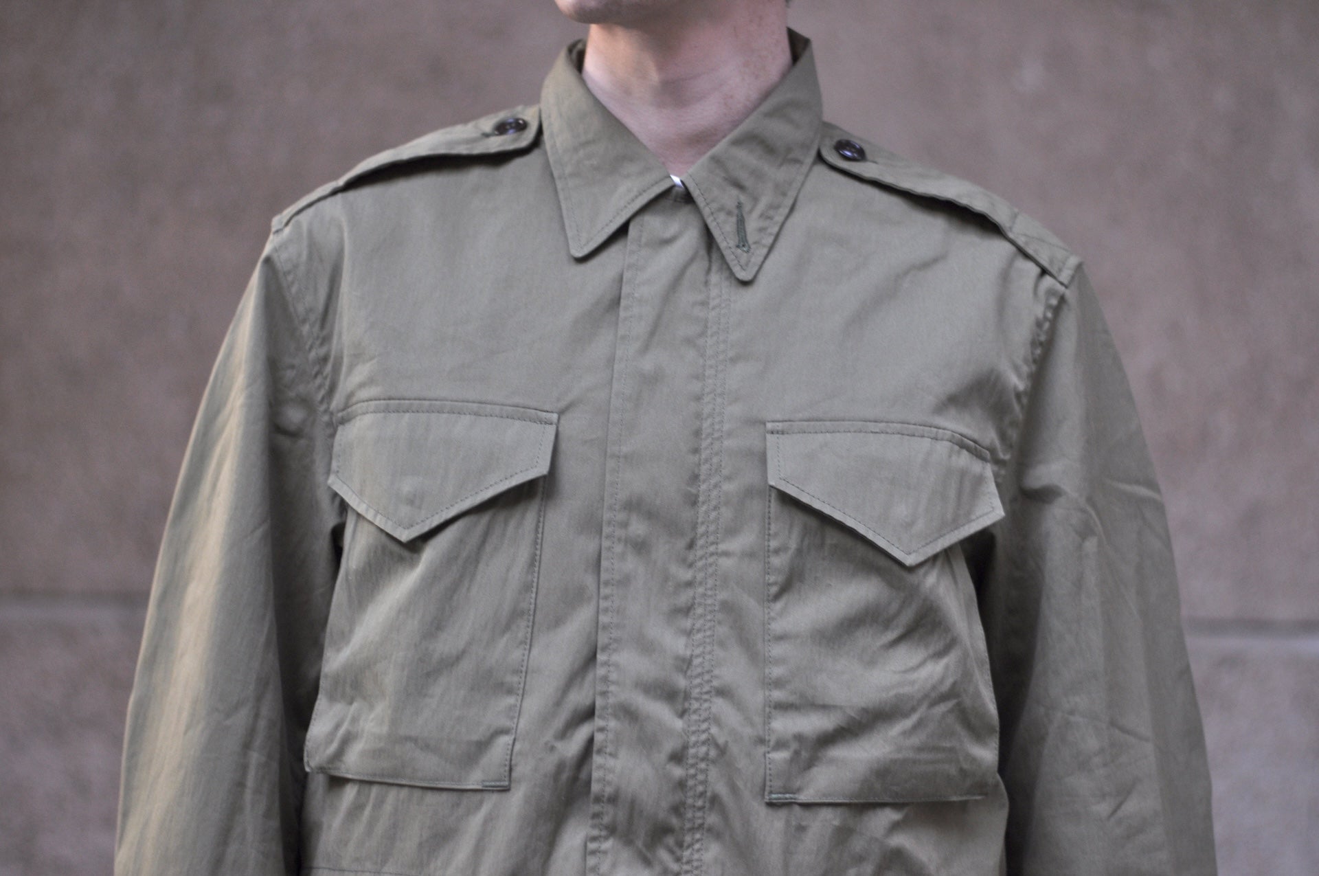 Freewheelers Cotton/Nylon “M-1951” Field Jacket (Olive)
