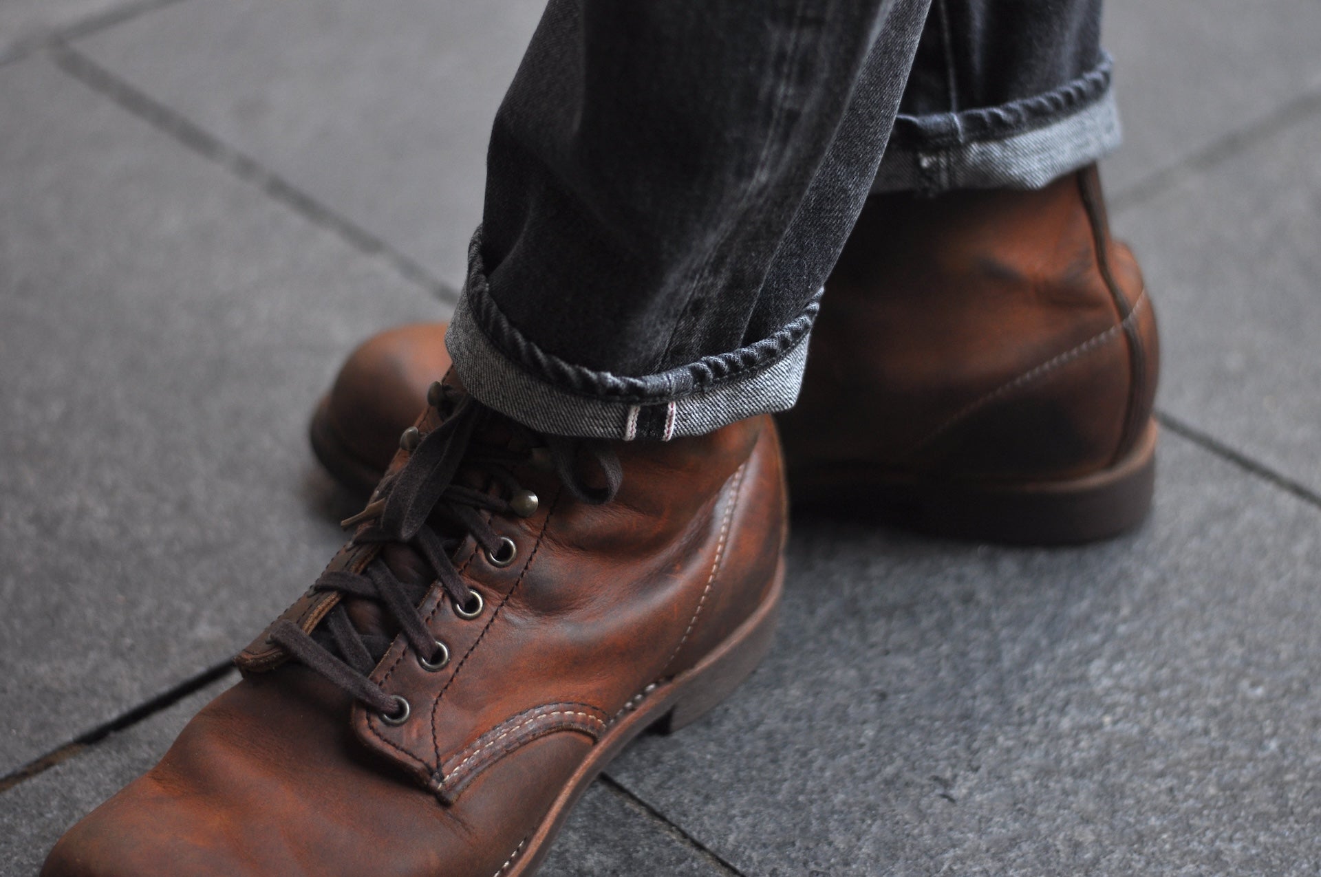 Studio D'Artisan D1826UB 13.5oz Black Dyed "Used Ivy" Denim (Relaxed Tapered fit)