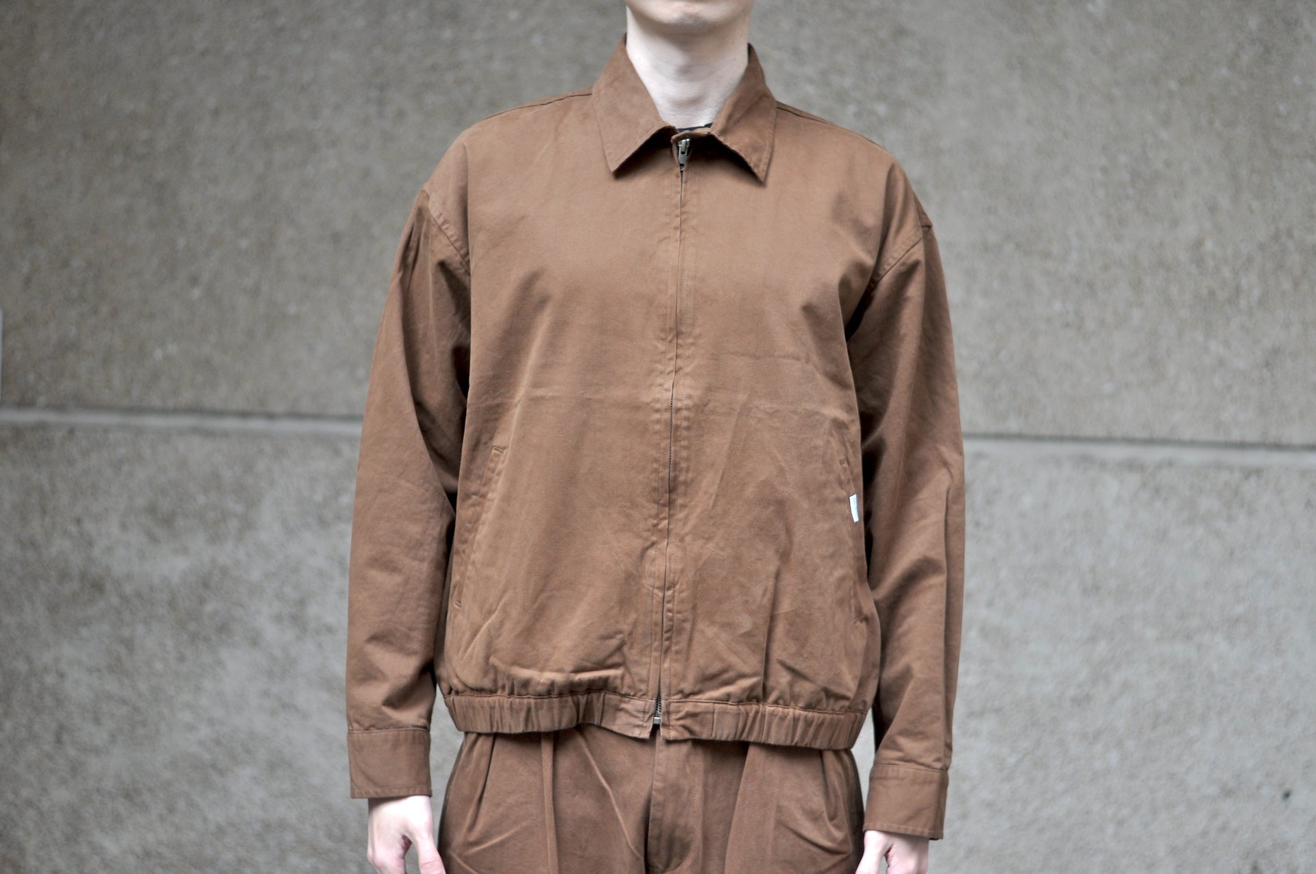Sugar & Co. “Ivy Lecturer” Moleskin Swing Top Jacket (Brown)