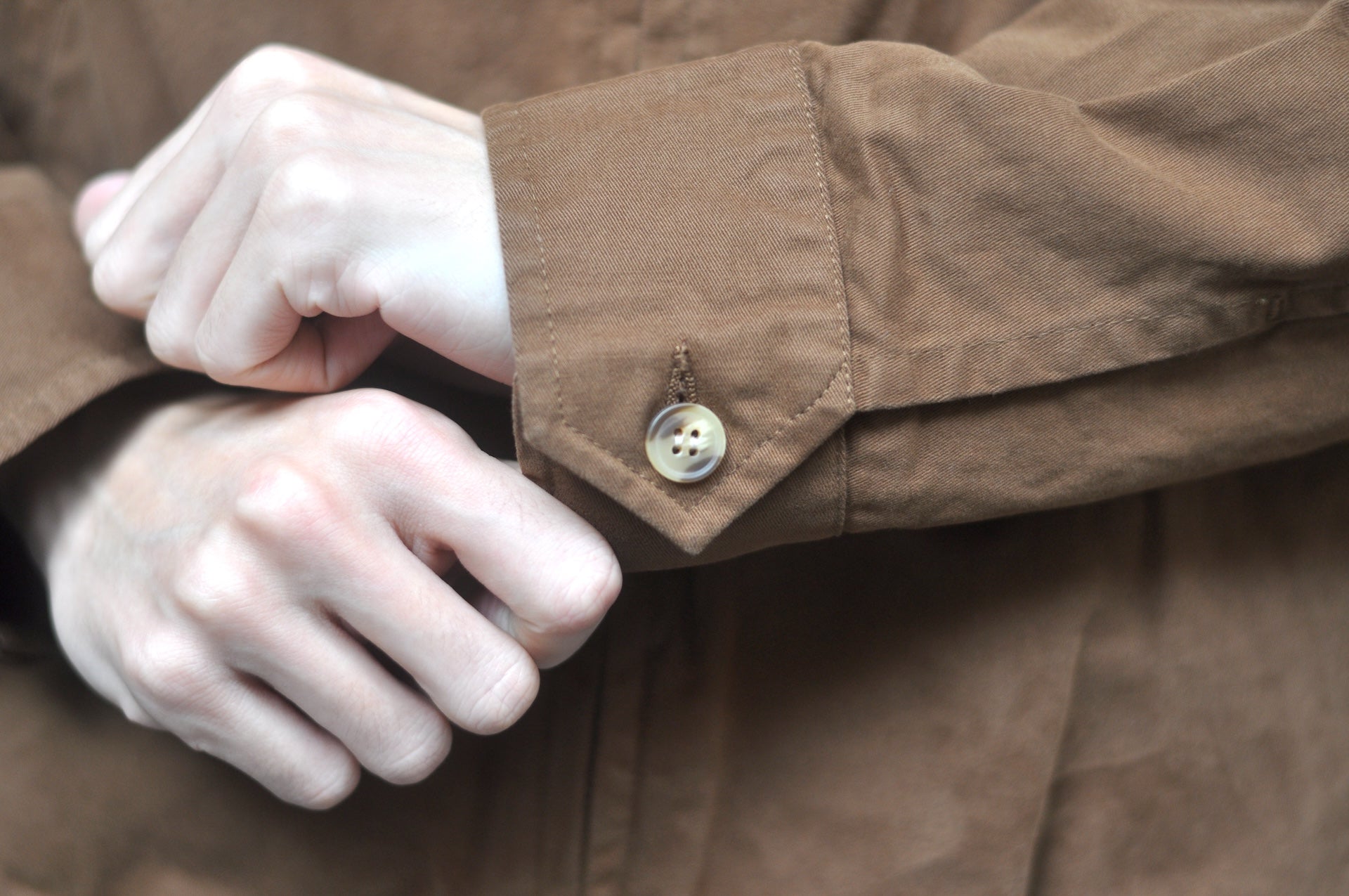 Sugar & Co. “Ivy Lecturer” Moleskin Swing Top Jacket (Brown)