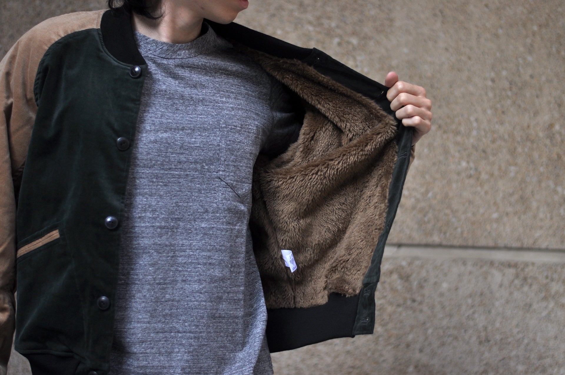 Stevenson Overall Co. “Golden Era Athletic” Classic Varsity Jacket (Forest Green)