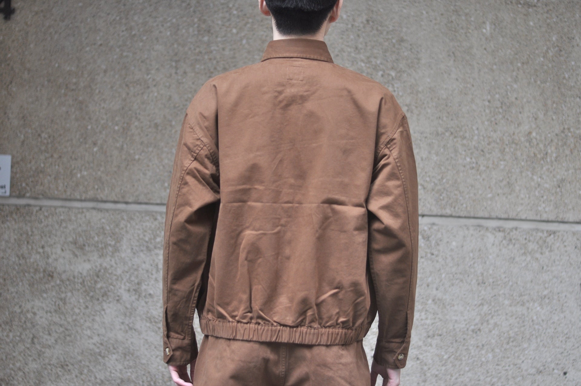 Sugar & Co. “Ivy Lecturer” Moleskin Swing Top Jacket (Brown)