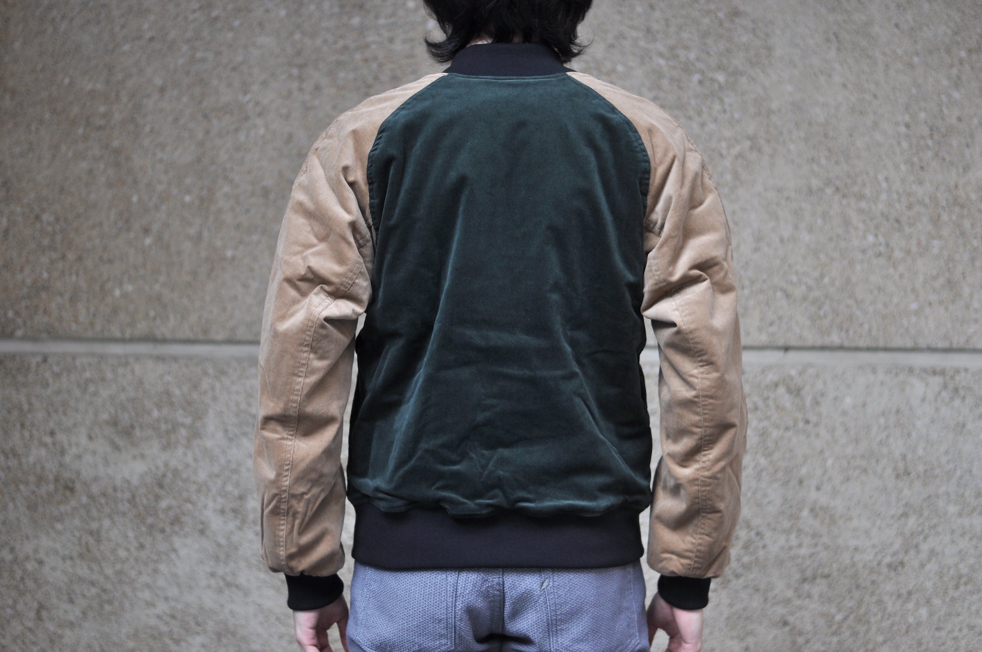Stevenson Overall Co. “Golden Era Athletic” Classic Varsity Jacket (Forest Green)