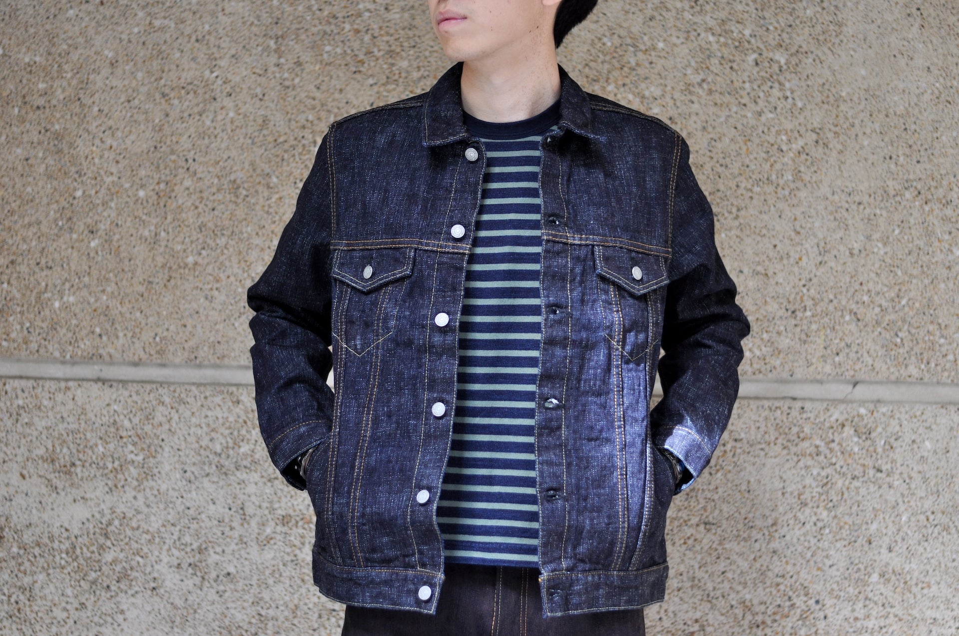 Pure Blue Japan 16.5oz "Extra Slub" Type 3 Denim Jacket