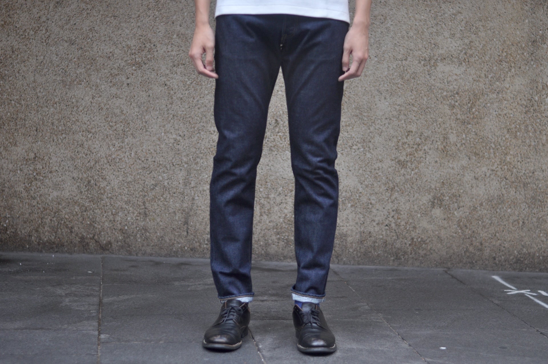Studio D'Artisan D1826 13.5oz Indigo Dyed "New Ivy" Denim (Relaxed Tapered fit)