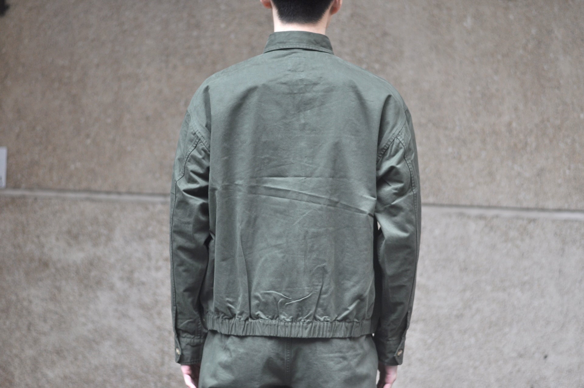 Sugar & Co. “Ivy Lecturer” Moleskin Swing Top Jacket (Olive)