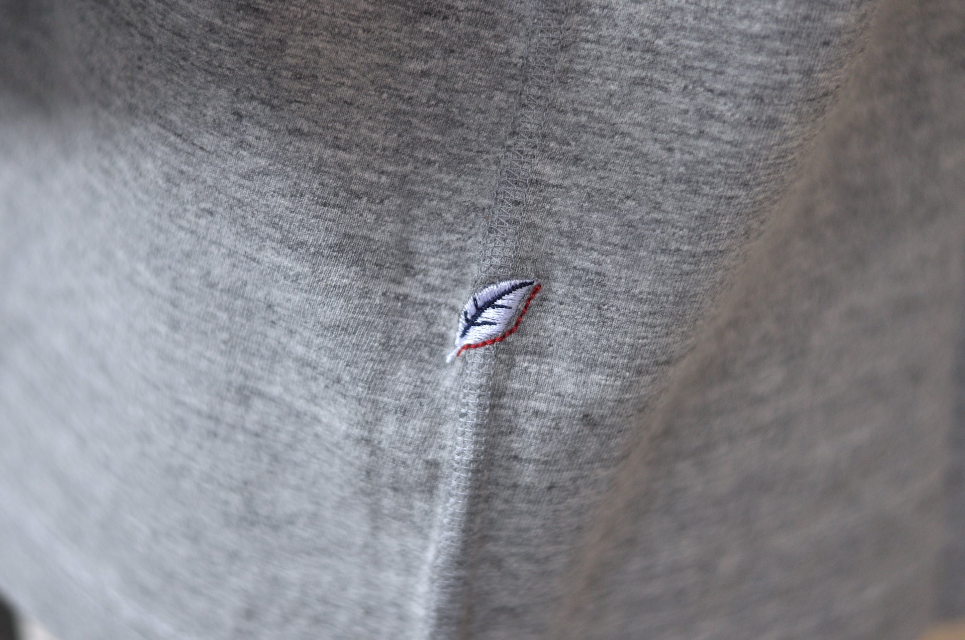 Pure Blue Japan 6.5oz "Signature" Pocket Tee (Light Heather Gray)