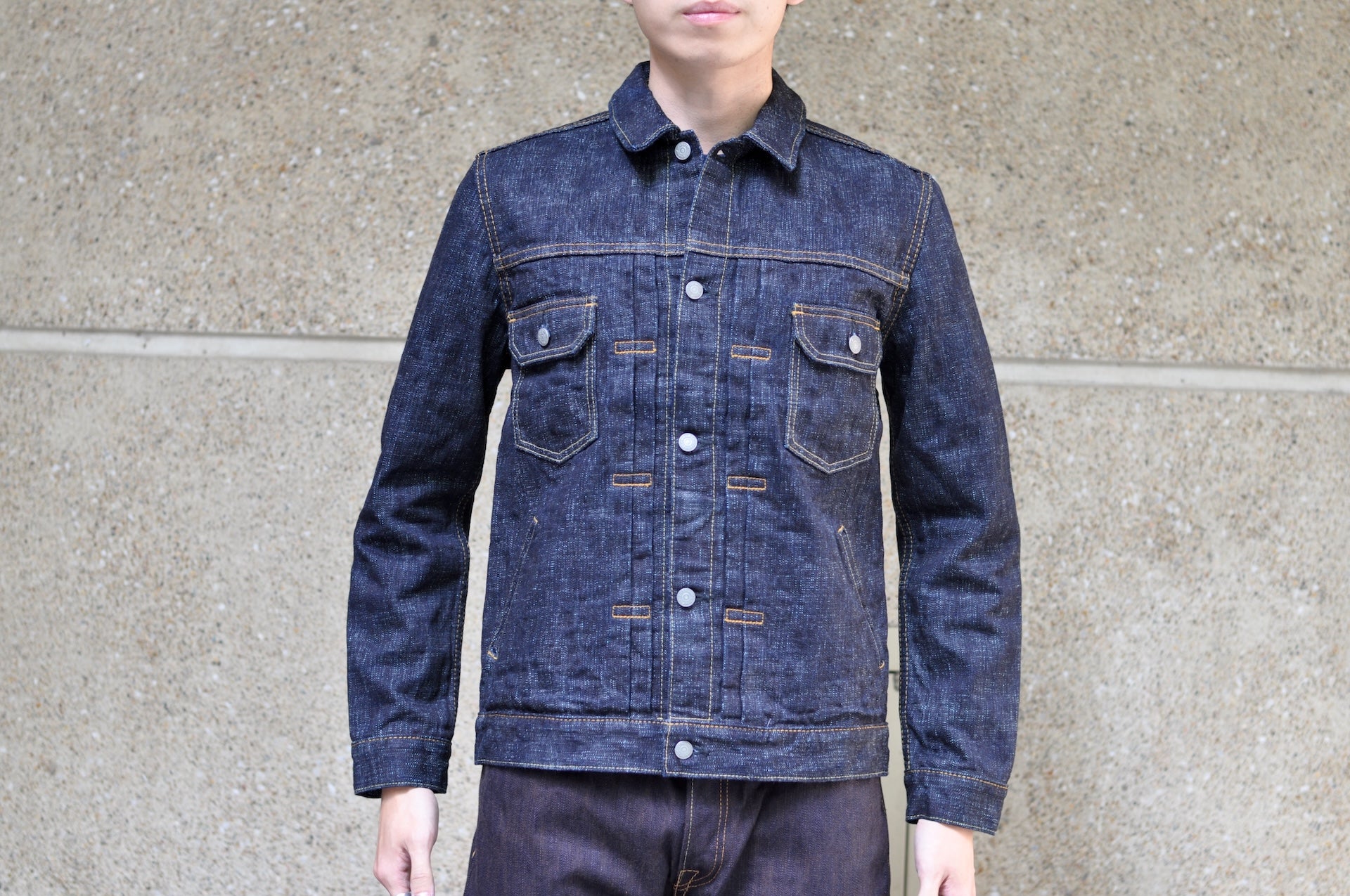 Pure Blue Japan 16.5oz "Extra Slub" Type 2 Denim Jacket