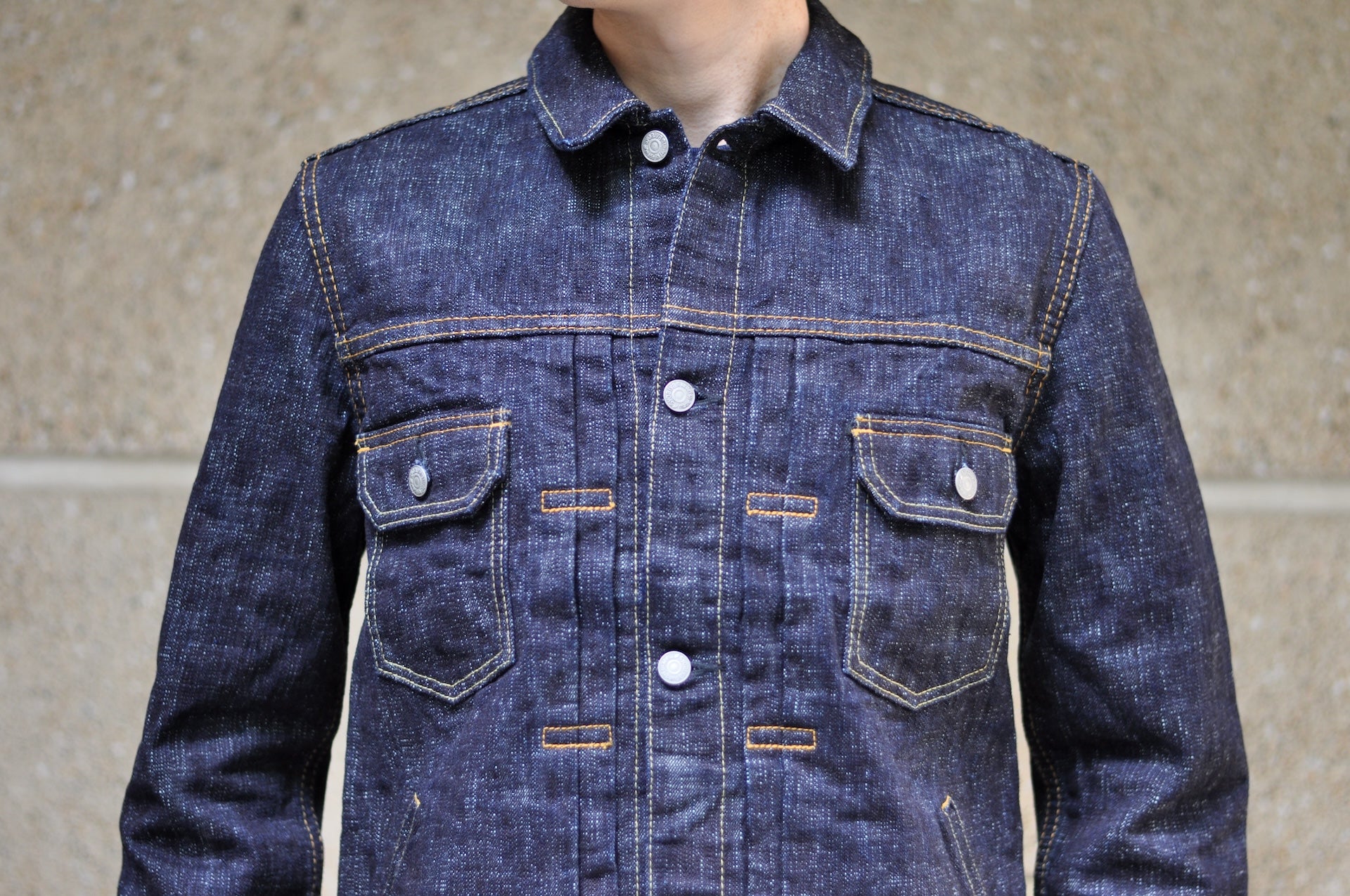 Pure Blue Japan 16.5oz "Extra Slub" Type 2 Denim Jacket