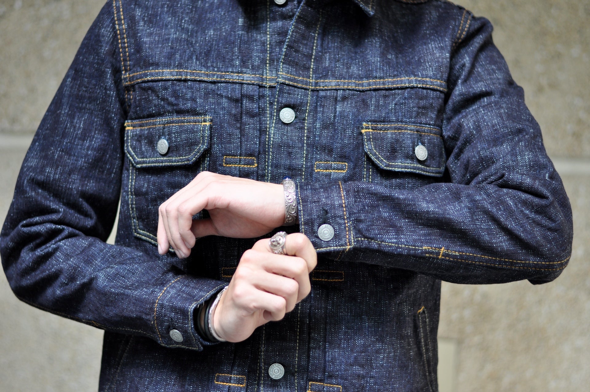 Pure Blue Japan 16.5oz "Extra Slub" Type 2 Denim Jacket