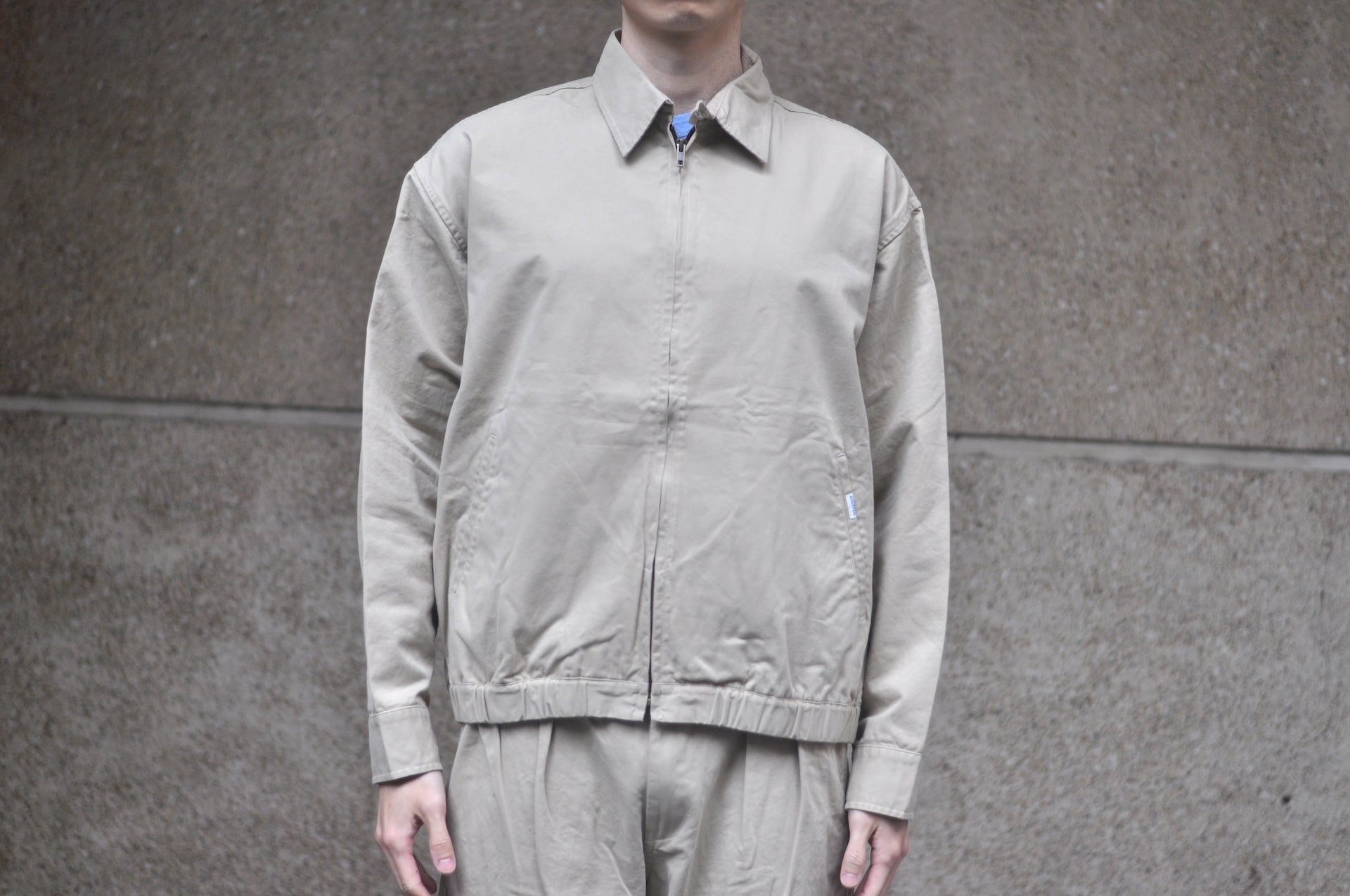 Sugar & Co. “Ivy Lecturer” Moleskin Swing Top Jacket (Beige)