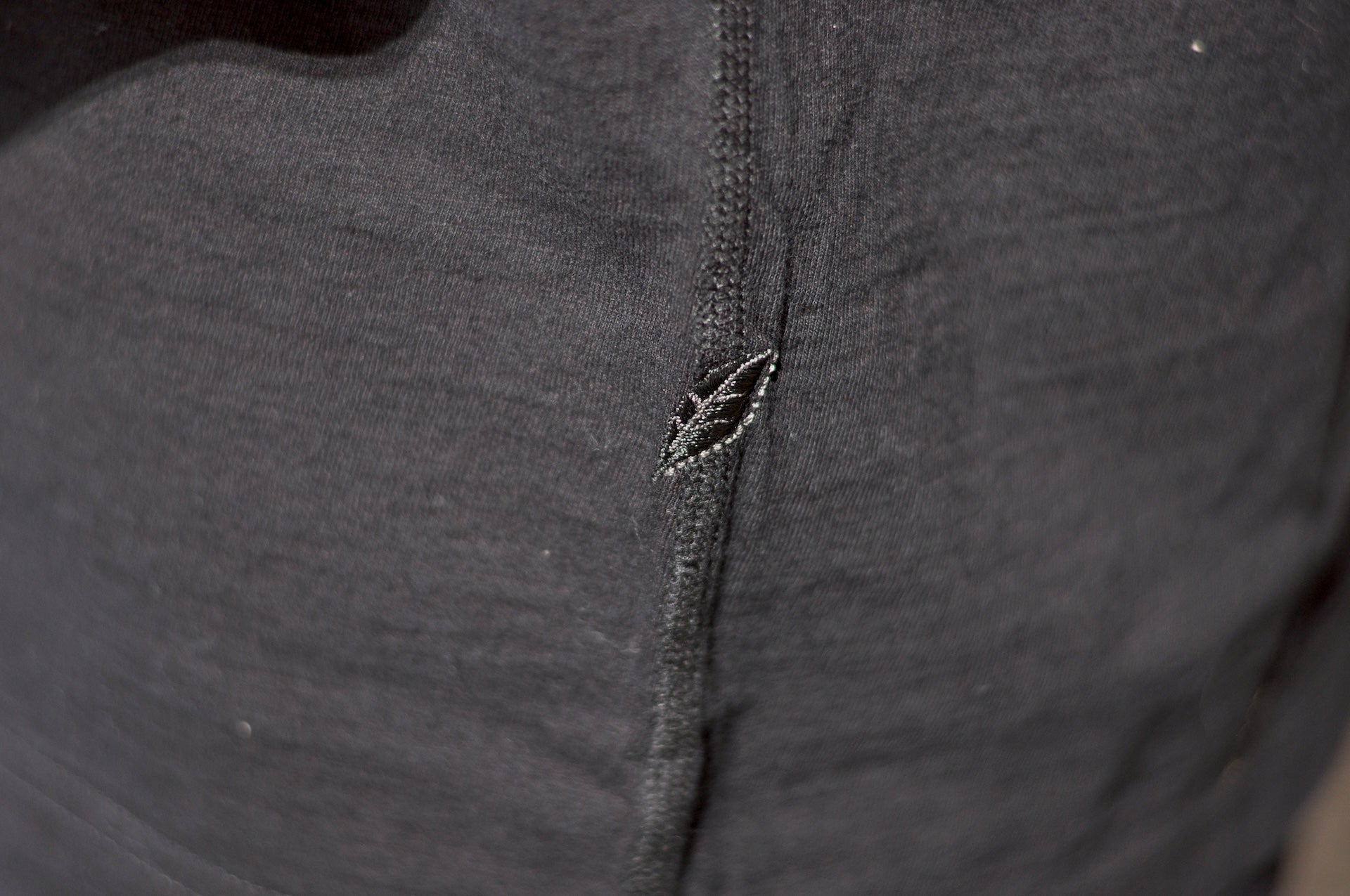 Pure Blue Japan 6.5oz "Signature" Henley Tee (Indigo X Black)