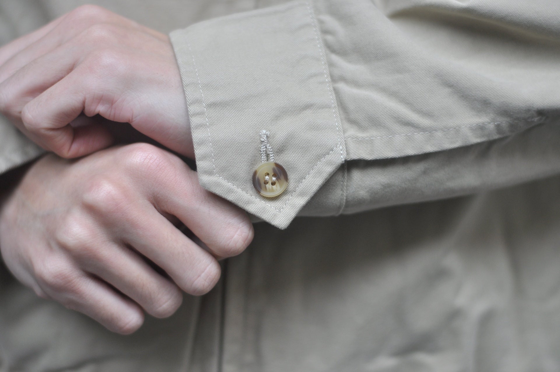 Sugar & Co. “Ivy Lecturer” Moleskin Swing Top Jacket (Beige)