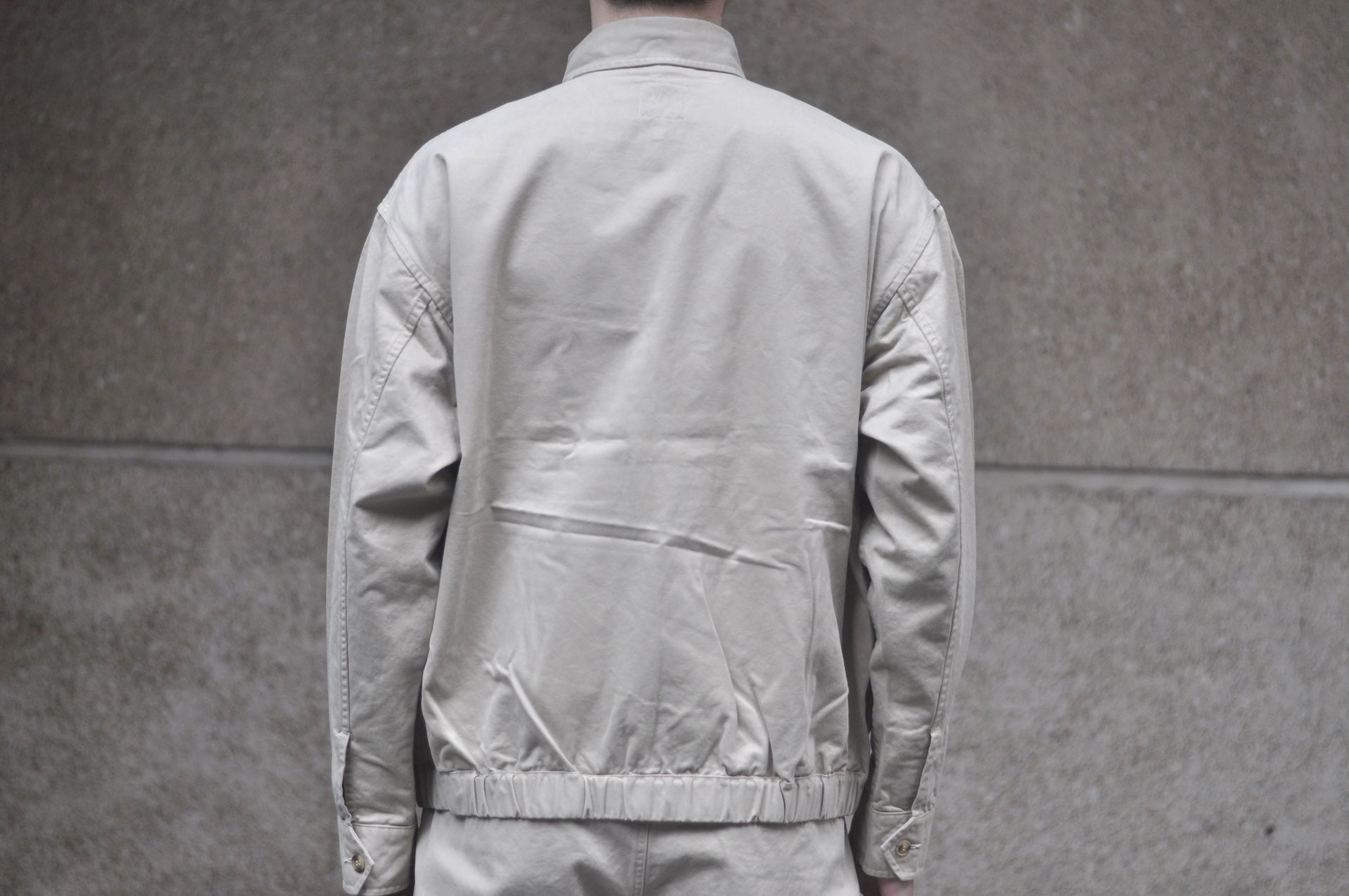 Sugar & Co. “Ivy Lecturer” Moleskin Swing Top Jacket (Beige)