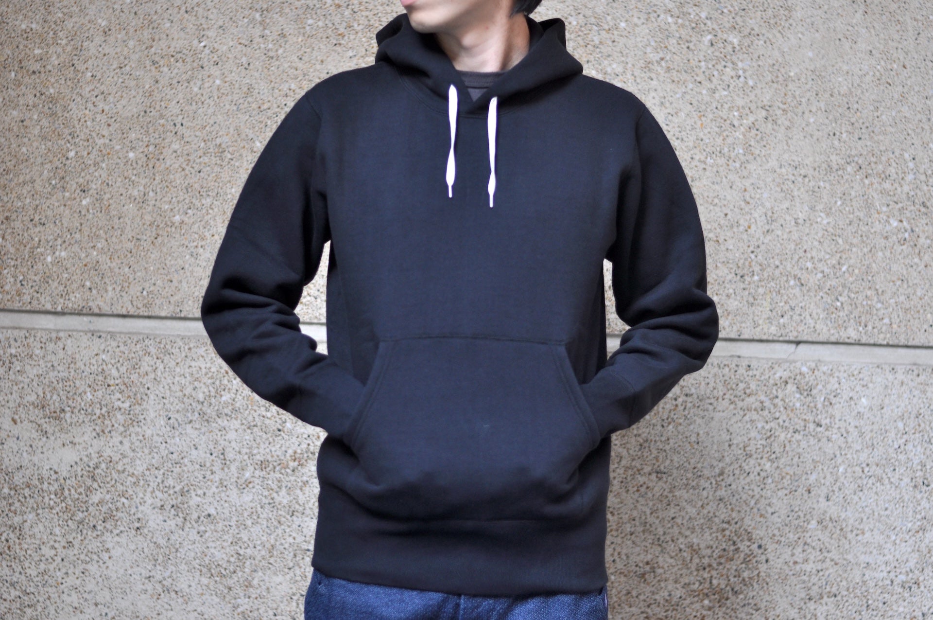 Unique Garment 12oz 'Pioneer' Loopwheeled Pullover (Shadow Black)