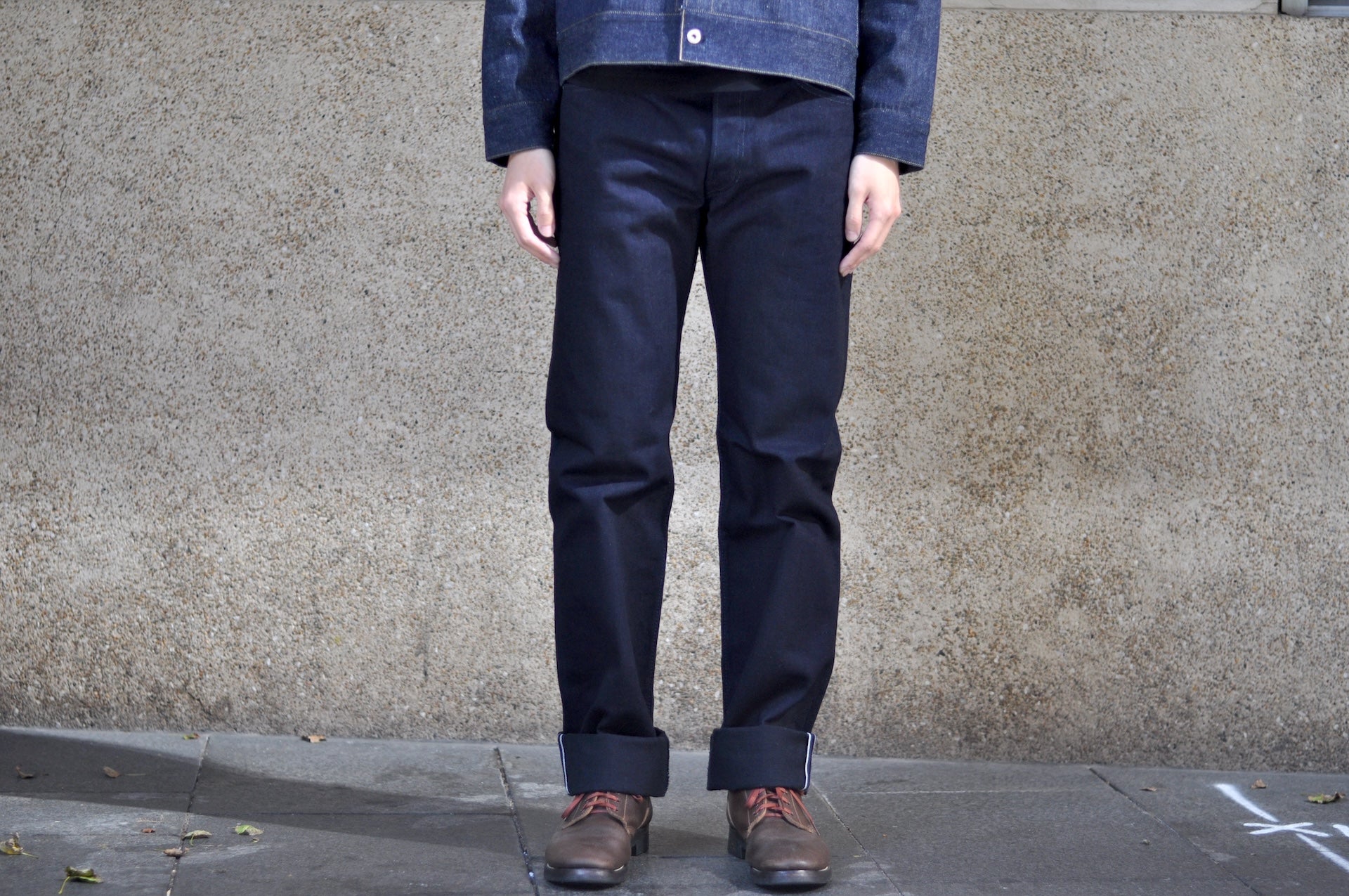 Pure Blue Japan 14oz XX-003-IDBK "Midnight Indigo" Denim (Regular Straight fit)
