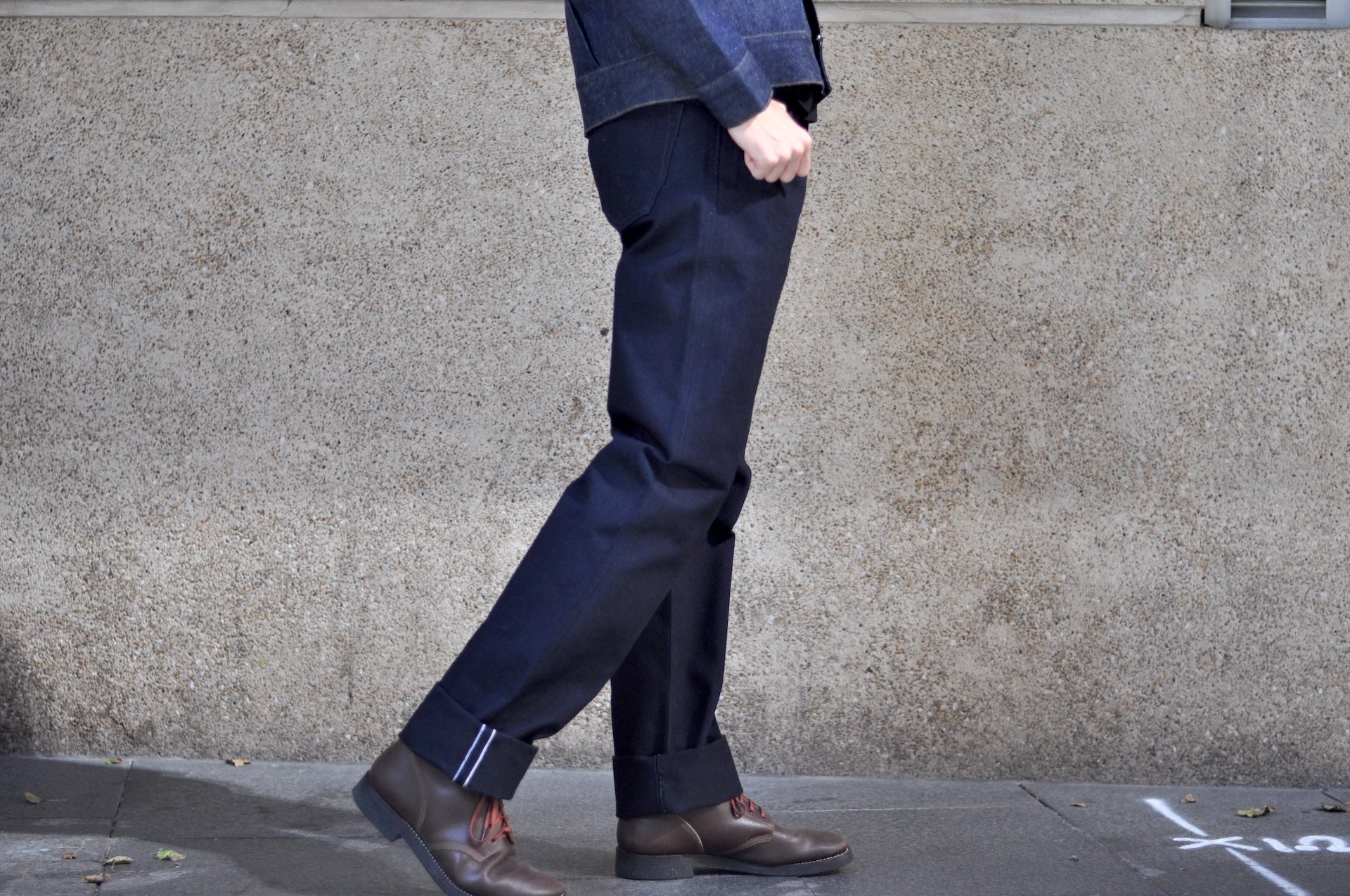 Pure Blue Japan 14oz XX-003-IDBK "Midnight Indigo" Denim (Regular Straight fit)