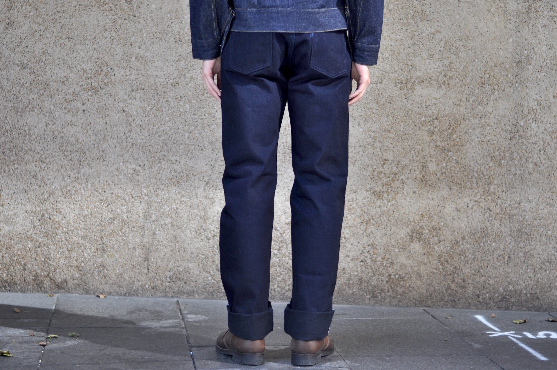 Pure Blue Japan 14oz XX-003-IDBK "Midnight Indigo" Denim (Regular Straight fit)