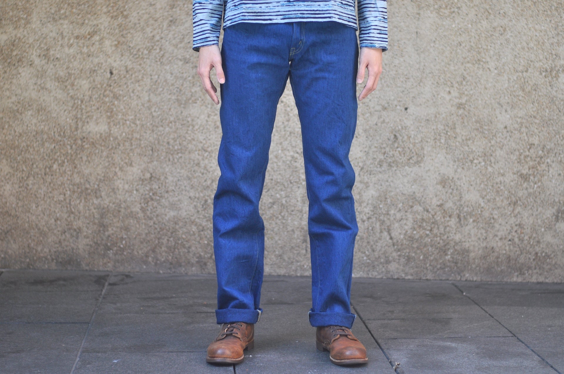Samurai 15oz “Waves of Indigo” S6100XX15oz-SH Denim (Slim Straight fit)