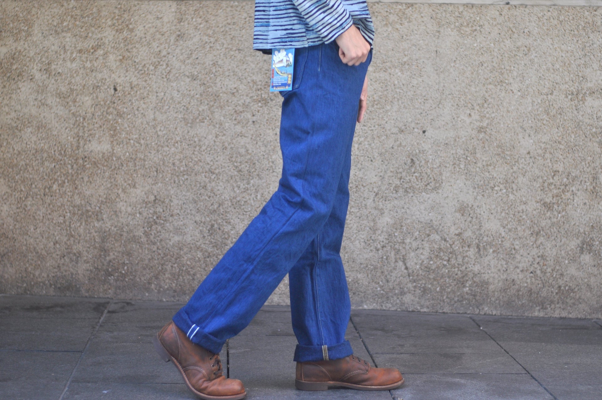 Samurai 15oz “Waves of Indigo” S6100XX15oz-SH Denim (Slim Straight fit)