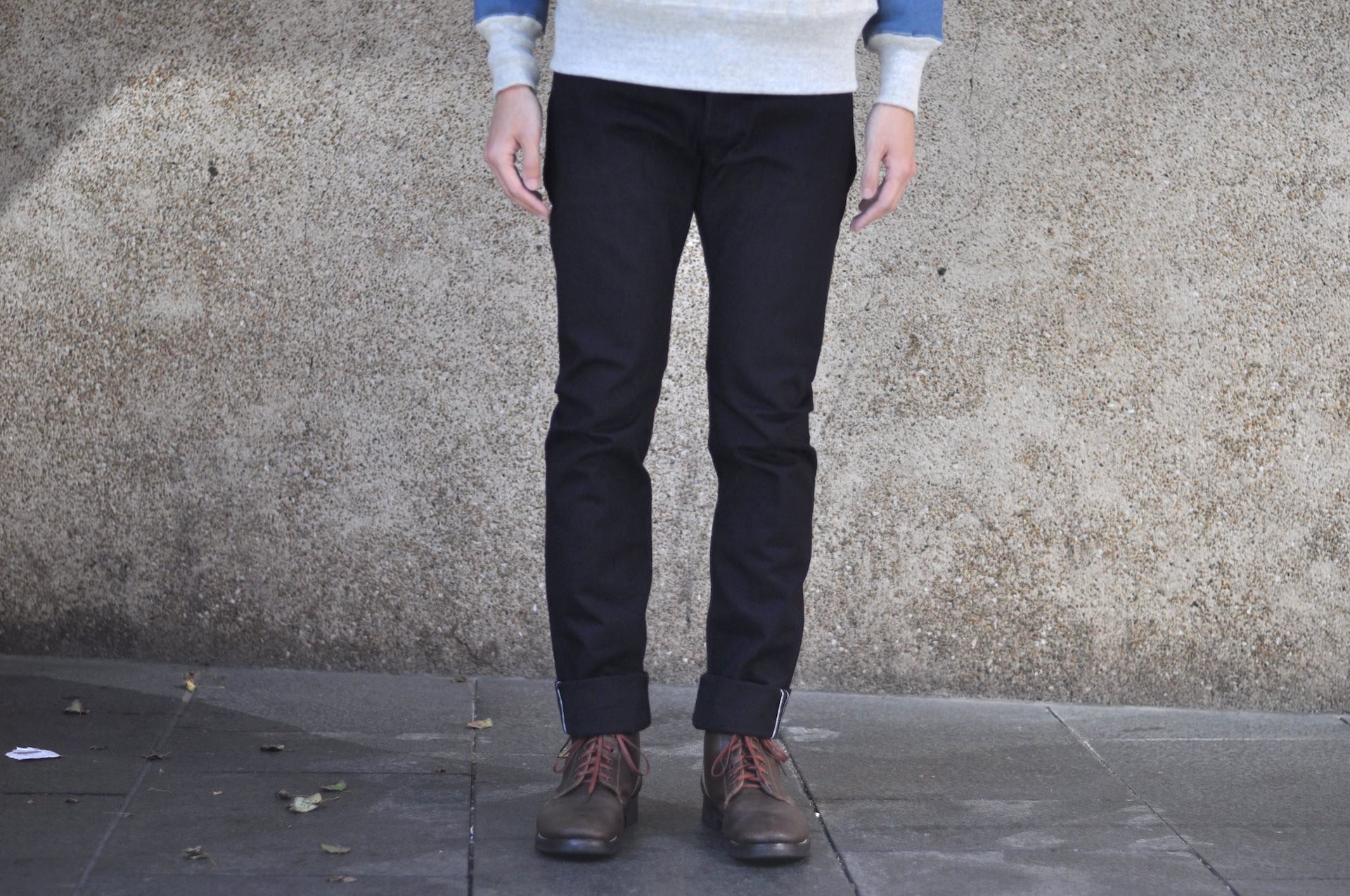 Pure Blue Japan 14oz XX-013-IDBK "Midnight Indigo" Denim (Slim Tapered fit)