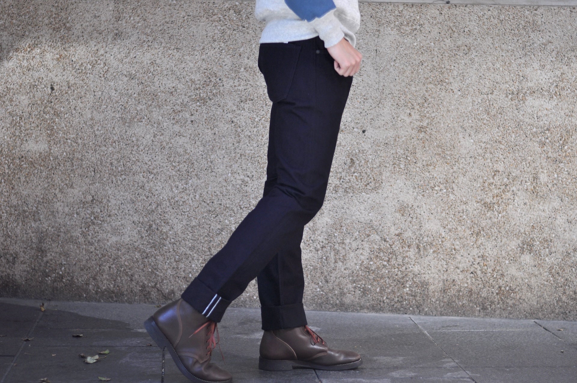 Pure Blue Japan 14oz XX-013-IDBK "Midnight Indigo" Denim (Slim Tapered fit)