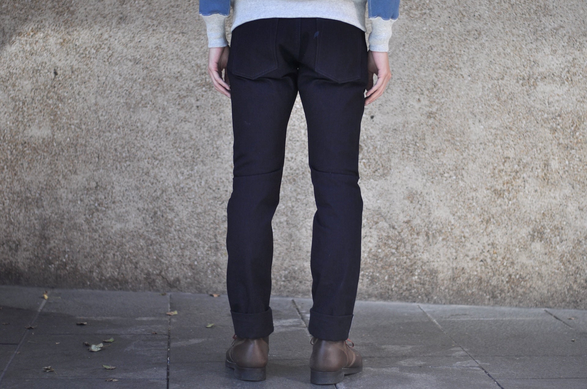 Pure Blue Japan 14oz XX-013-IDBK "Midnight Indigo" Denim (Slim Tapered fit)