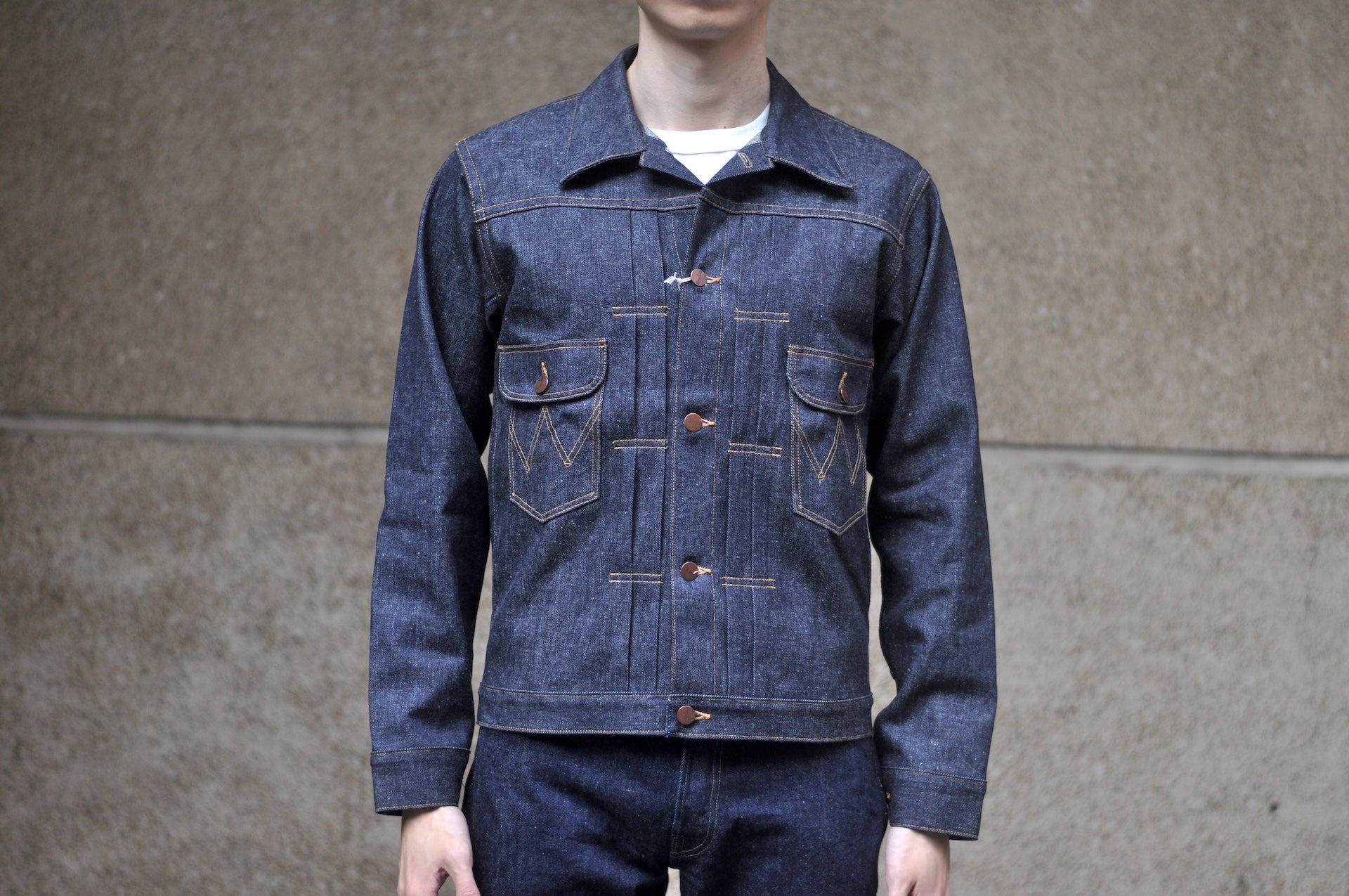 Warehouse Co. 13.5oz Indigo Dyed ’47 Pre-Rodeo Type 2 Denim Jacket