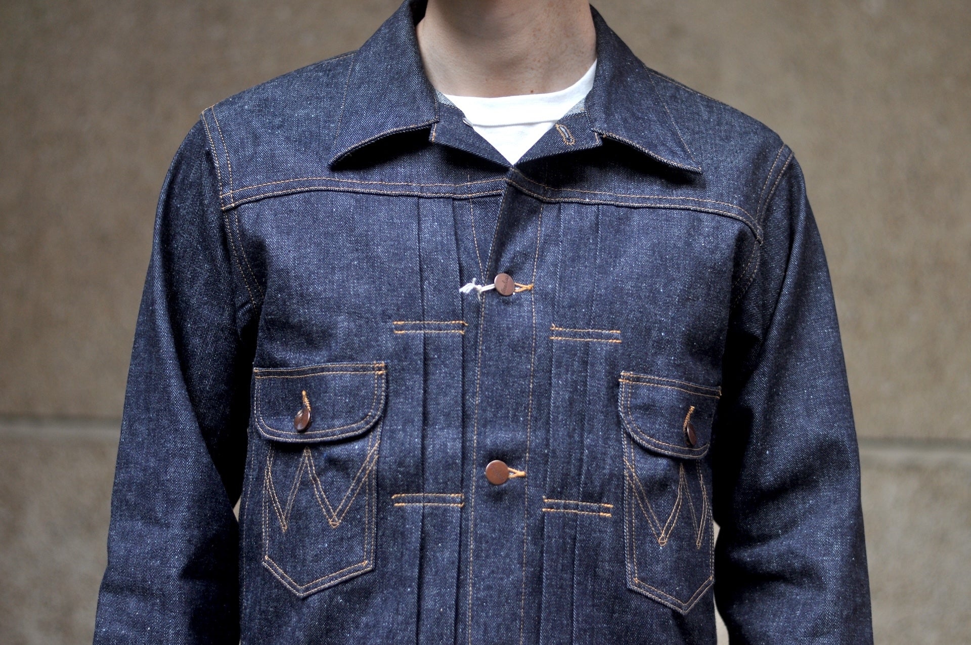 Warehouse Co. 13.5oz Indigo Dyed ’47 Pre-Rodeo Type 2 Denim Jacket