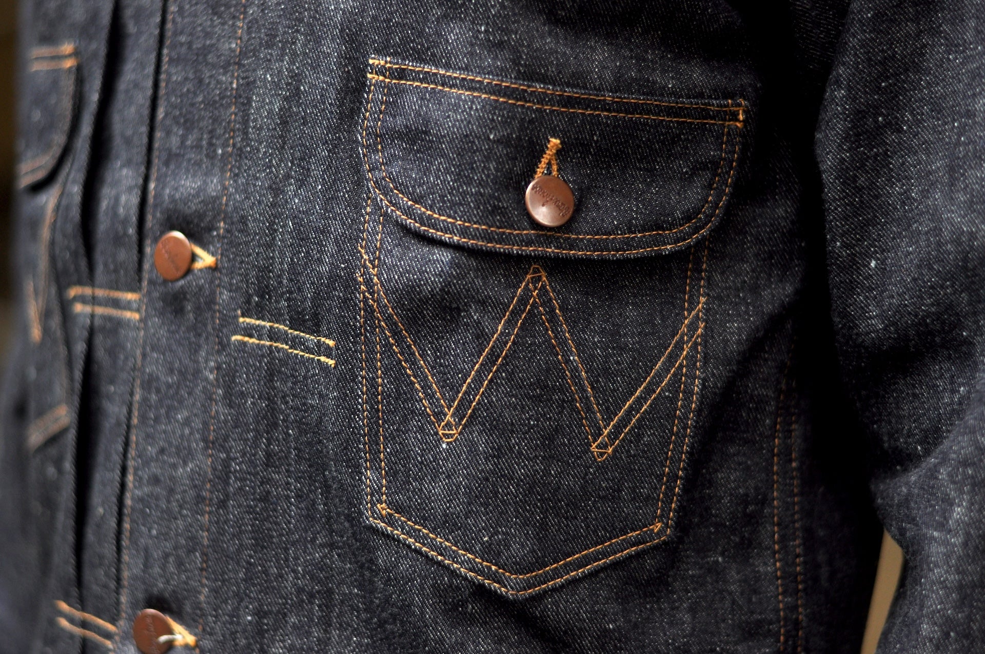 Warehouse Co. 13.5oz Indigo Dyed ’47 Pre-Rodeo Type 2 Denim Jacket