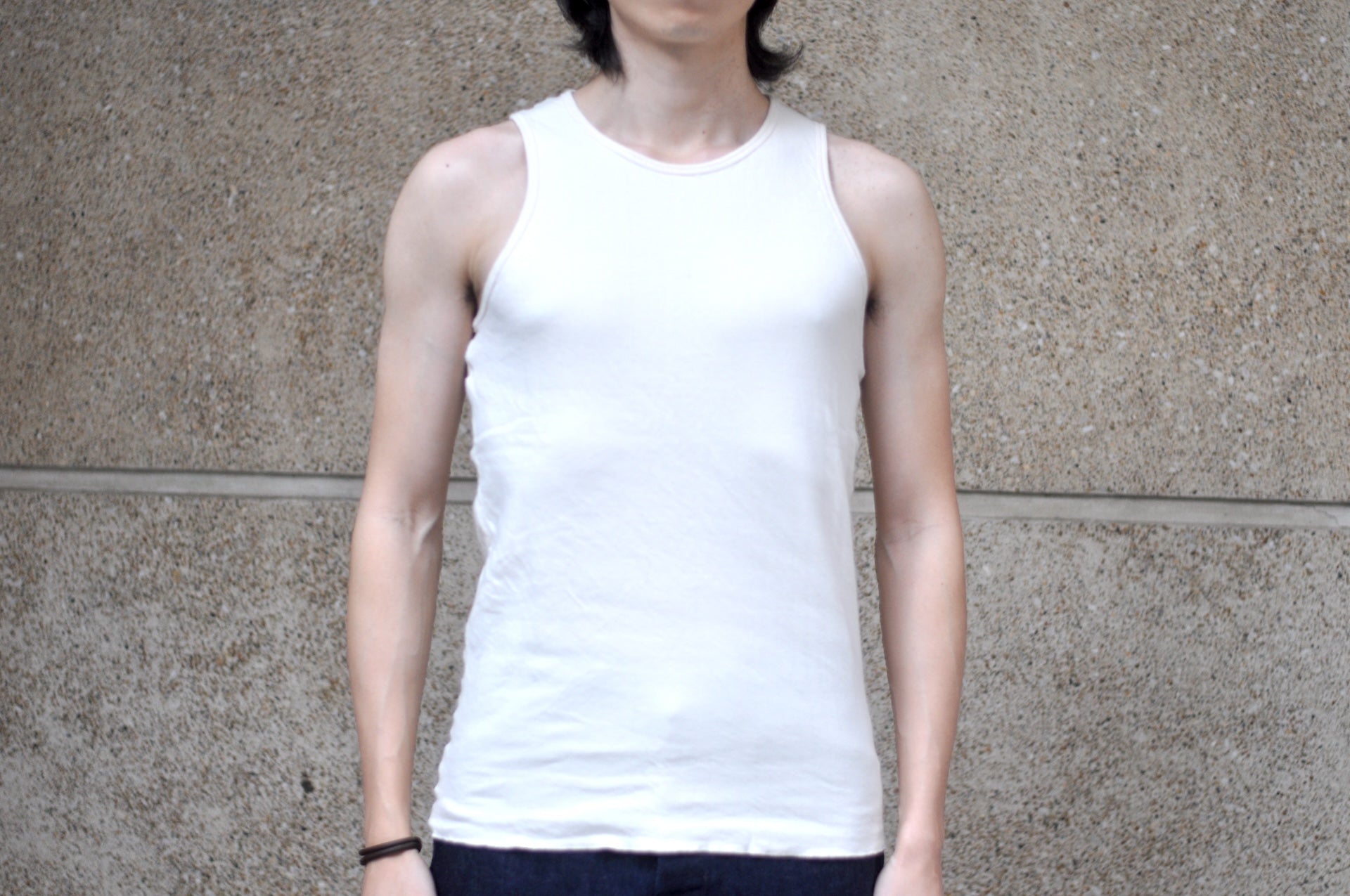 Stevenson Overall Co. 7oz "DualComfort" Loopwheeled Tank Tee (Natural)