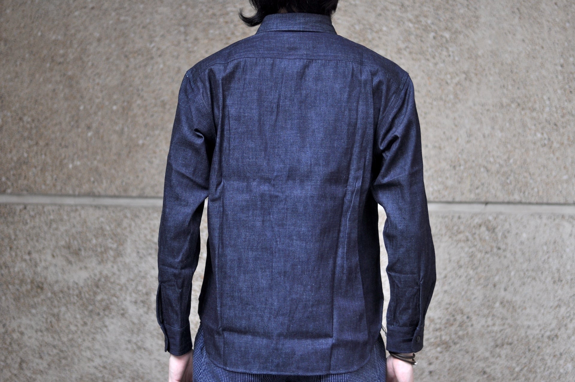 Momotaro 8oz “Tokuno Blue” Indigo Dyed Selvage Denim Workshirt